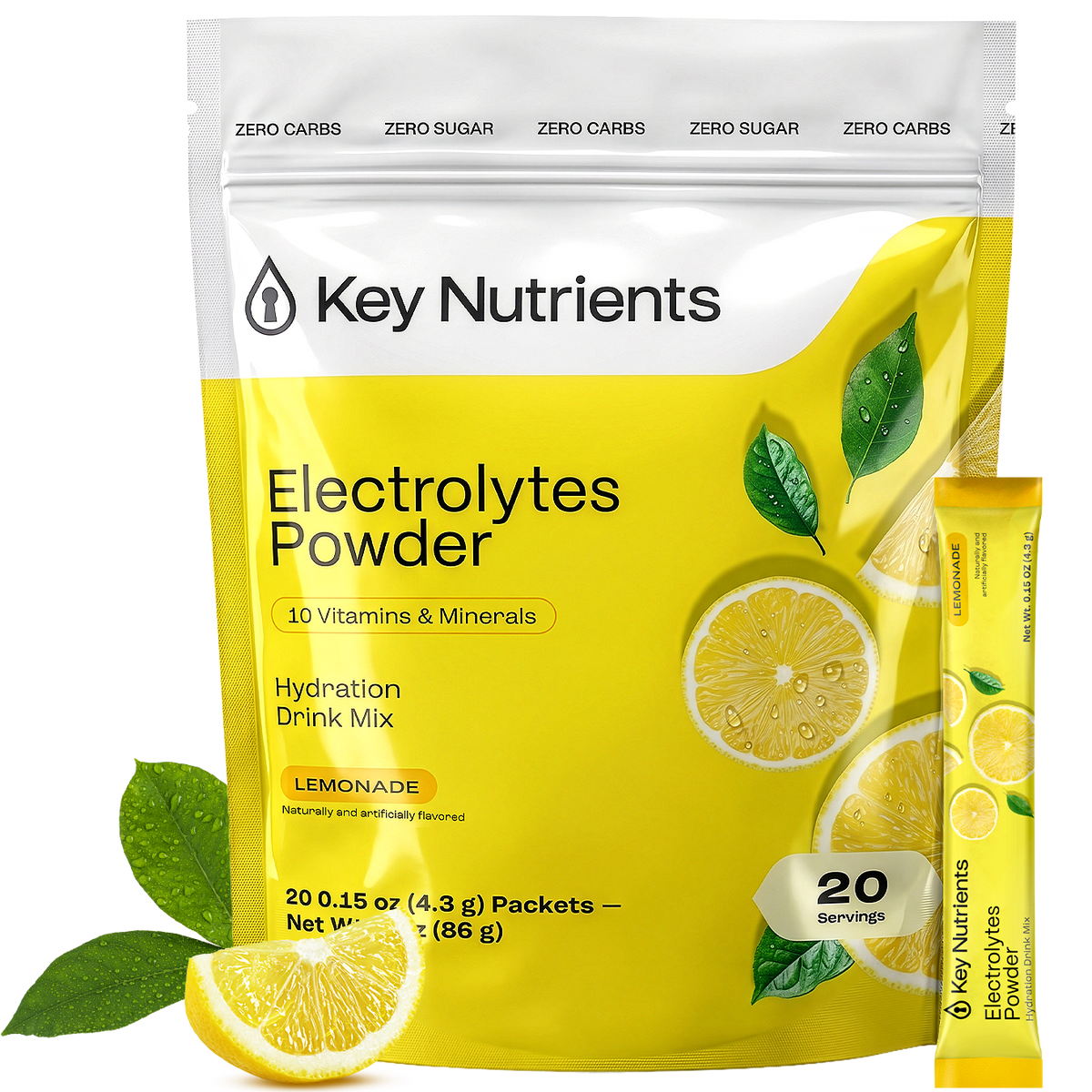 Sugar-Free Electrolyte Recovery Powder | Key Nutrients