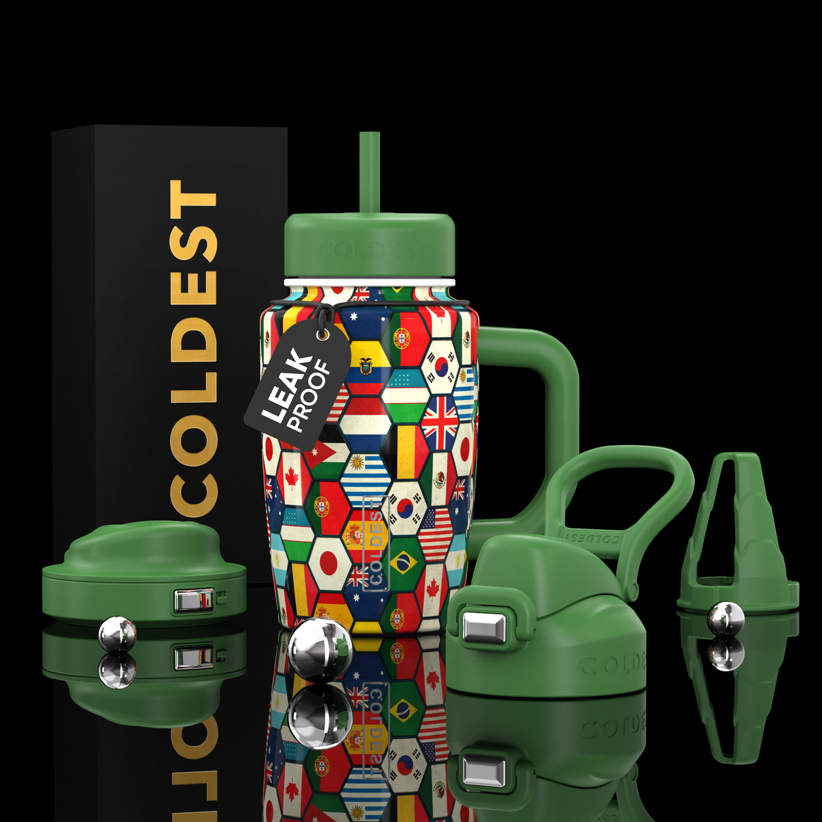 COLDEST 15 oz Limitless Ultra v8 | Insulated Water Bottle