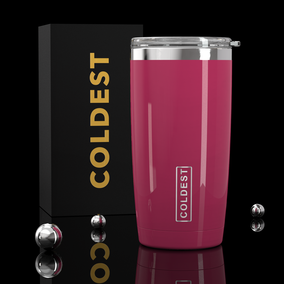 COLDEST 20 oz Tumbler v2 | Insulated Coffee Tumbler