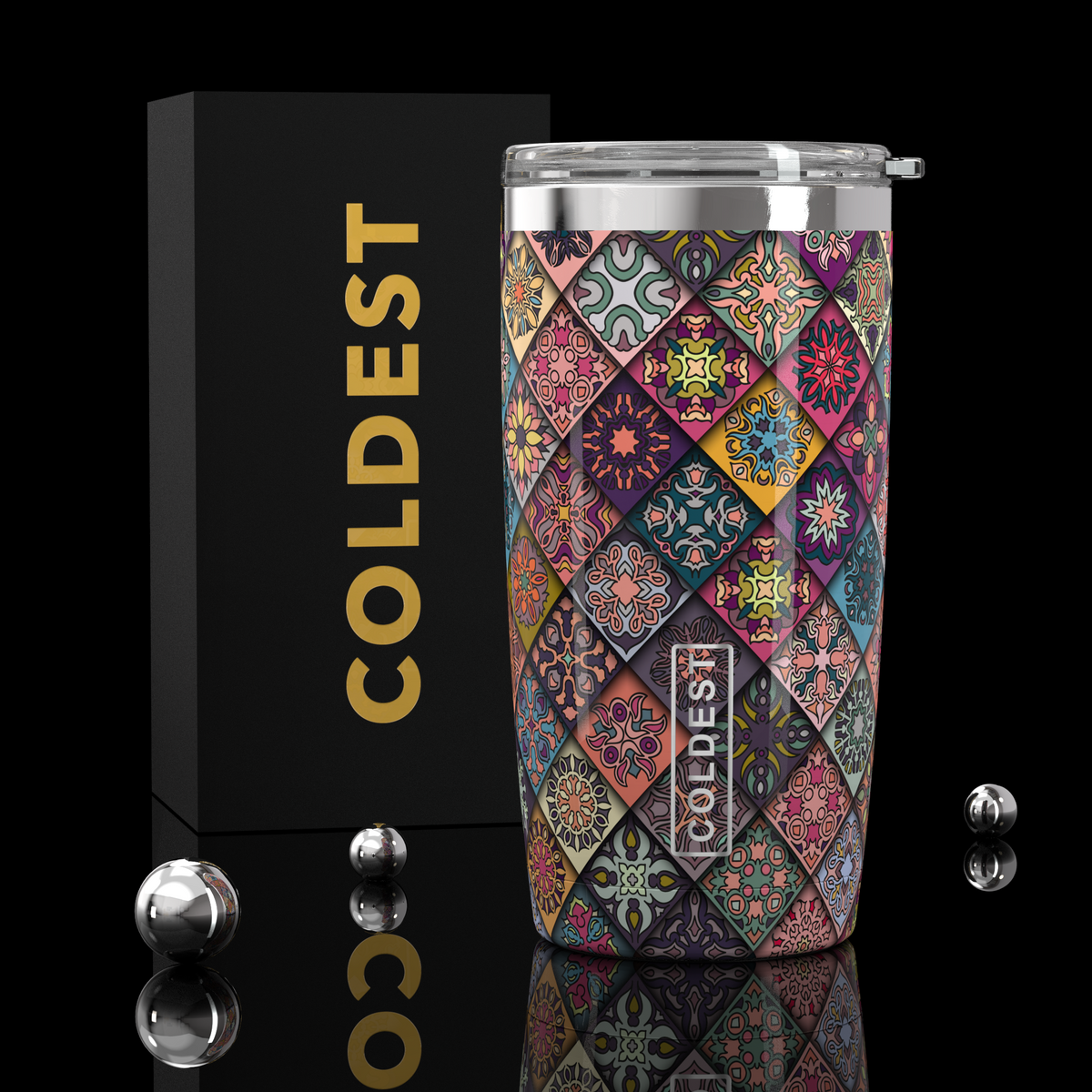 COLDEST 20 oz Tumbler v2 | Insulated Coffee Tumbler