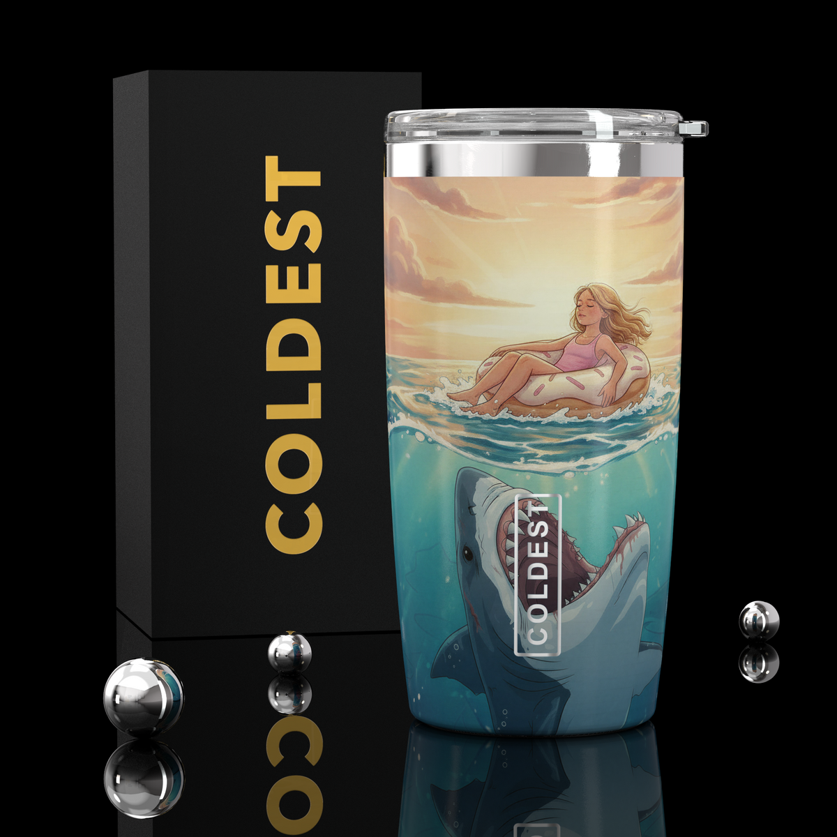 COLDEST 20 oz Tumbler v2 | Insulated Coffee Tumbler