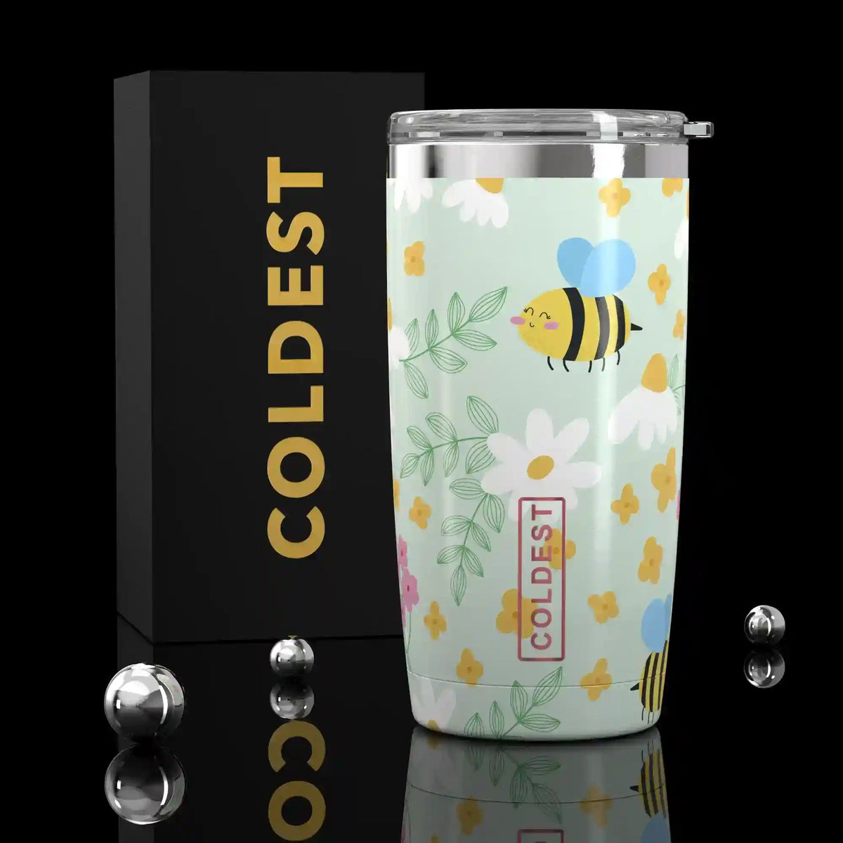 COLDEST 20 oz Tumbler v2 | Insulated Coffee Tumbler