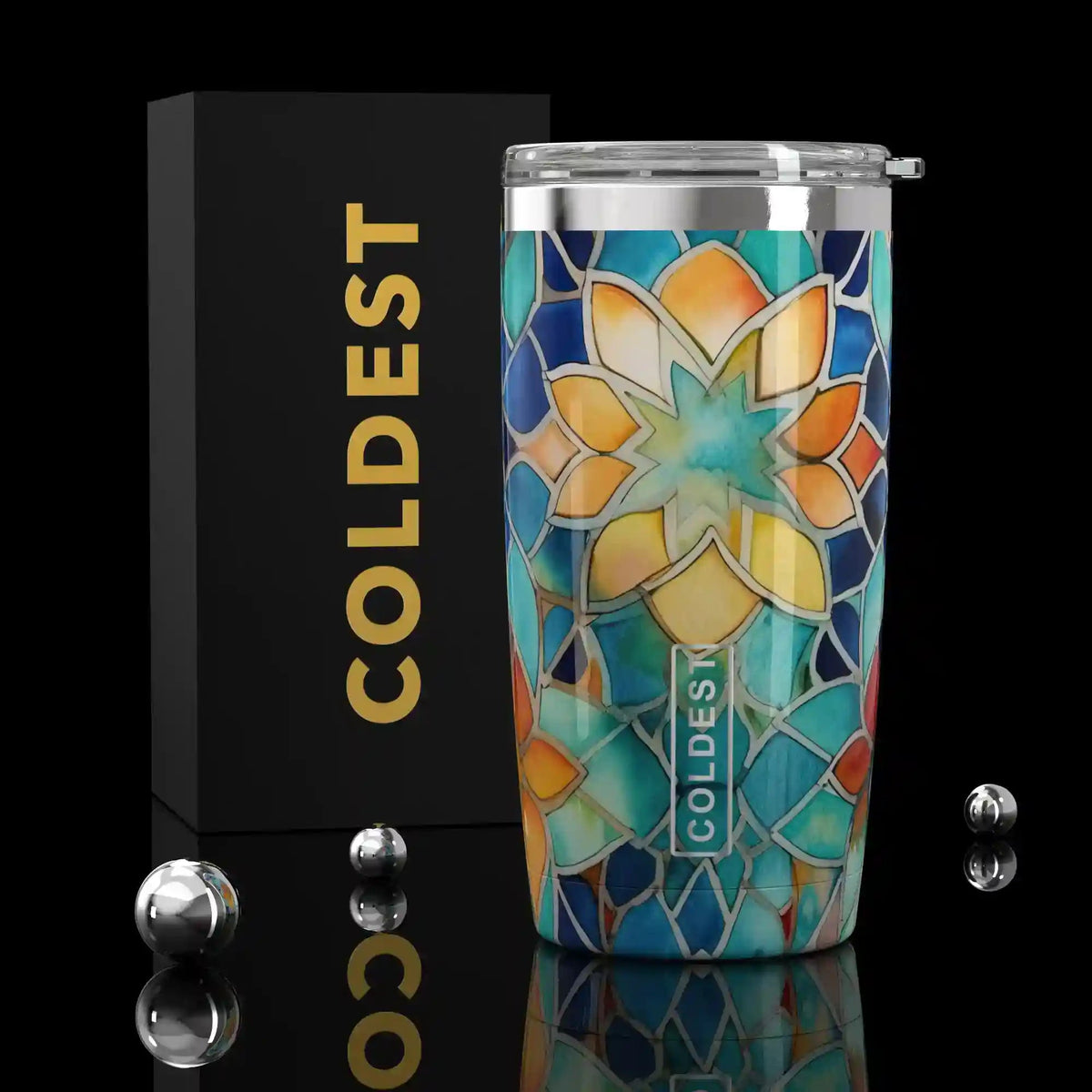 COLDEST 20 oz Tumbler v2 | Insulated Coffee Tumbler