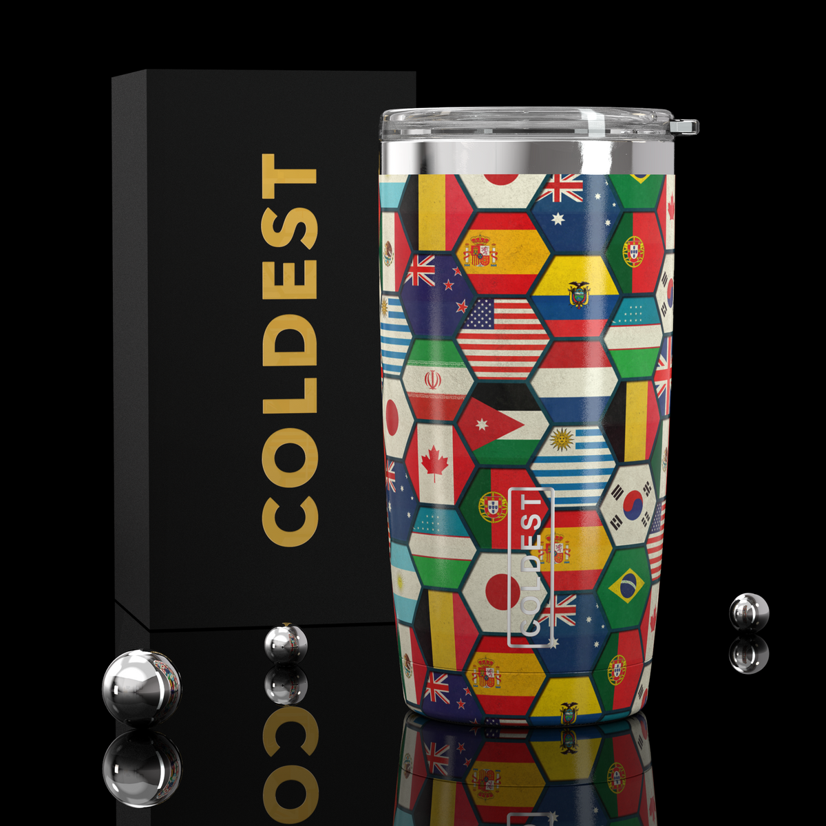 COLDEST 20 oz Tumbler v2 | Insulated Coffee Tumbler