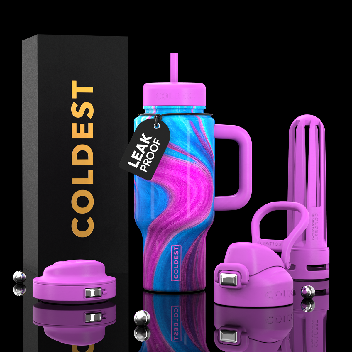 COLDEST 24 oz Limitless Ultra v8 | Insulated Water Bottle