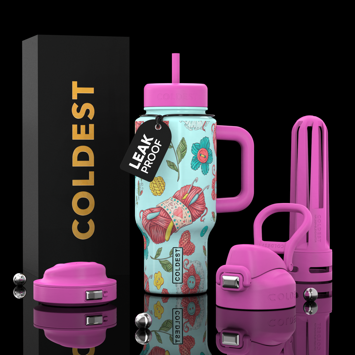 COLDEST 24 oz Limitless Ultra v8 | Insulated Water Bottle