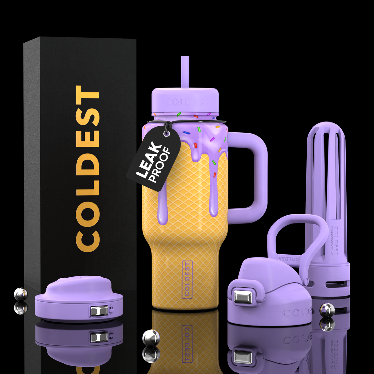 COLDEST 24 oz Limitless Ultra v8 | Insulated Water Bottle
