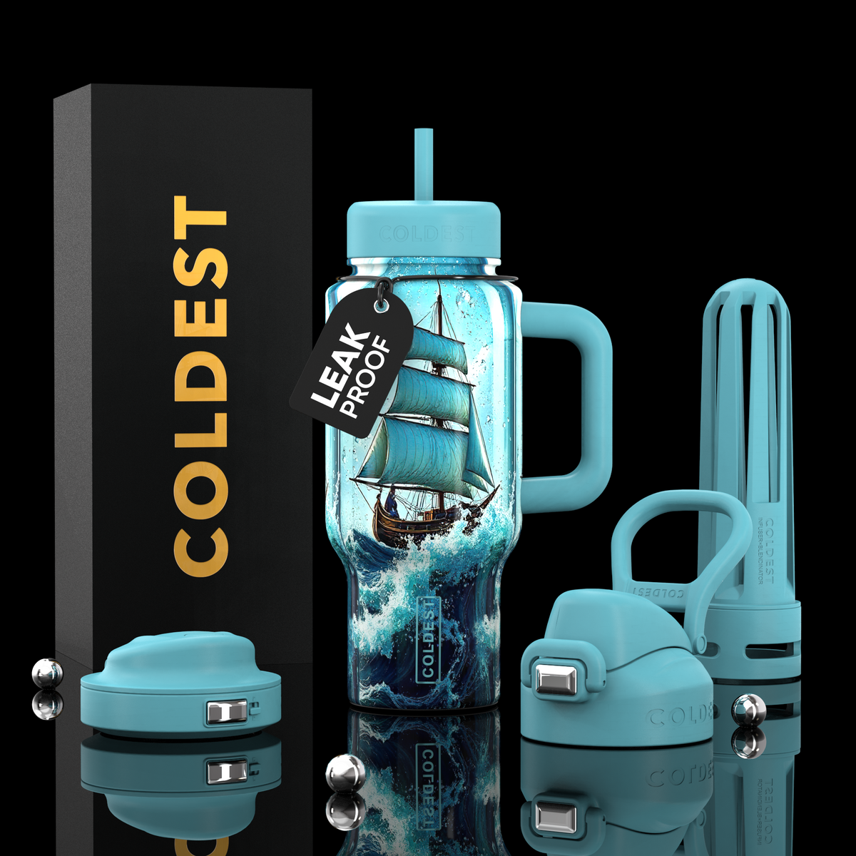 COLDEST 24 oz Limitless Ultra v8 | Insulated Water Bottle