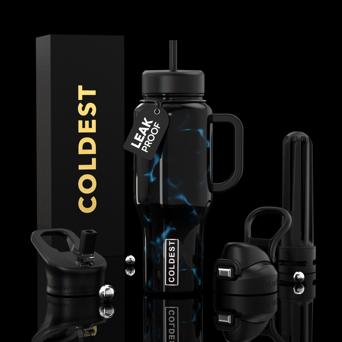 COLDEST 36 oz Limitless Ultra v8 | Insulated Water Bottle