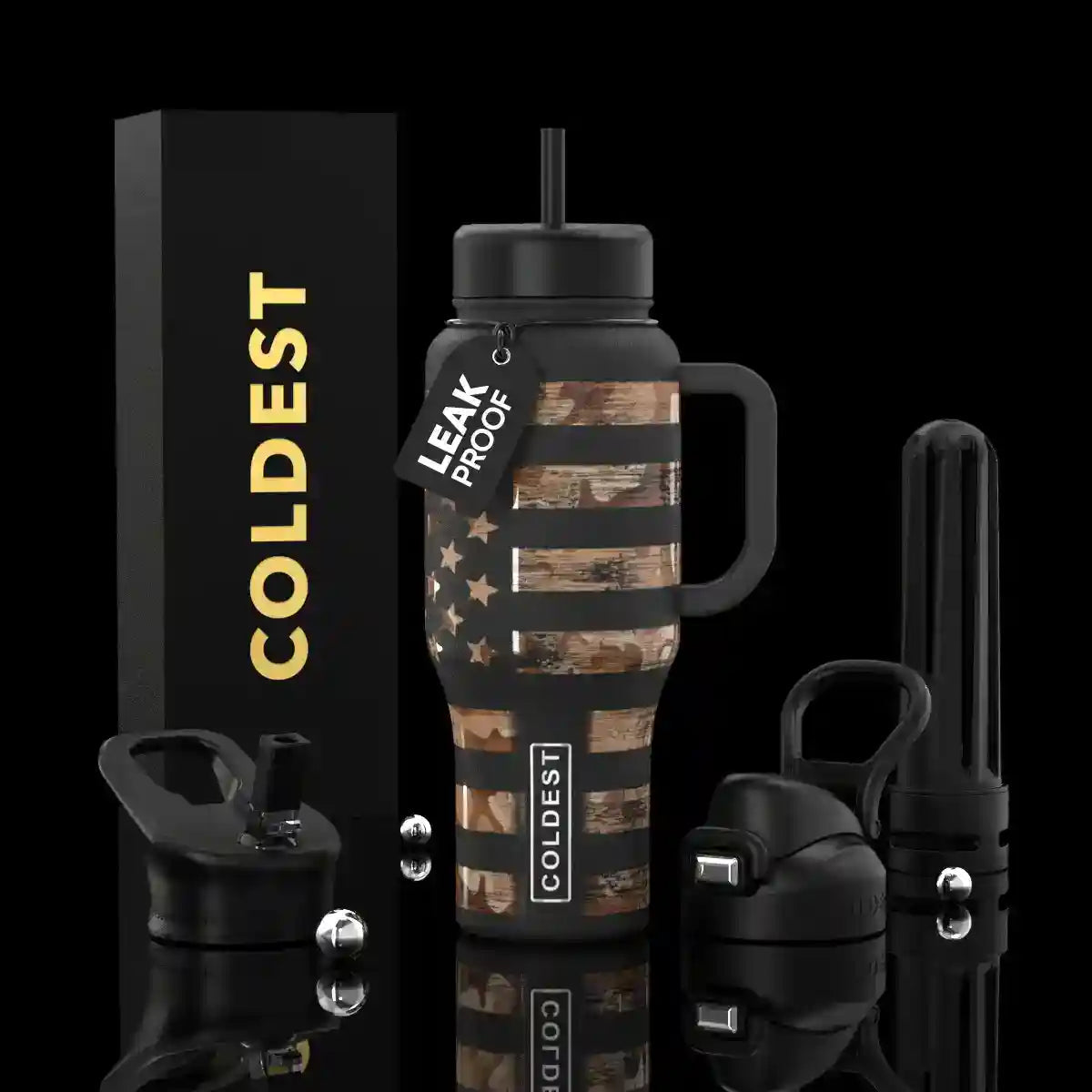 COLDEST 36 oz Limitless Ultra v8 | Insulated Water Bottle