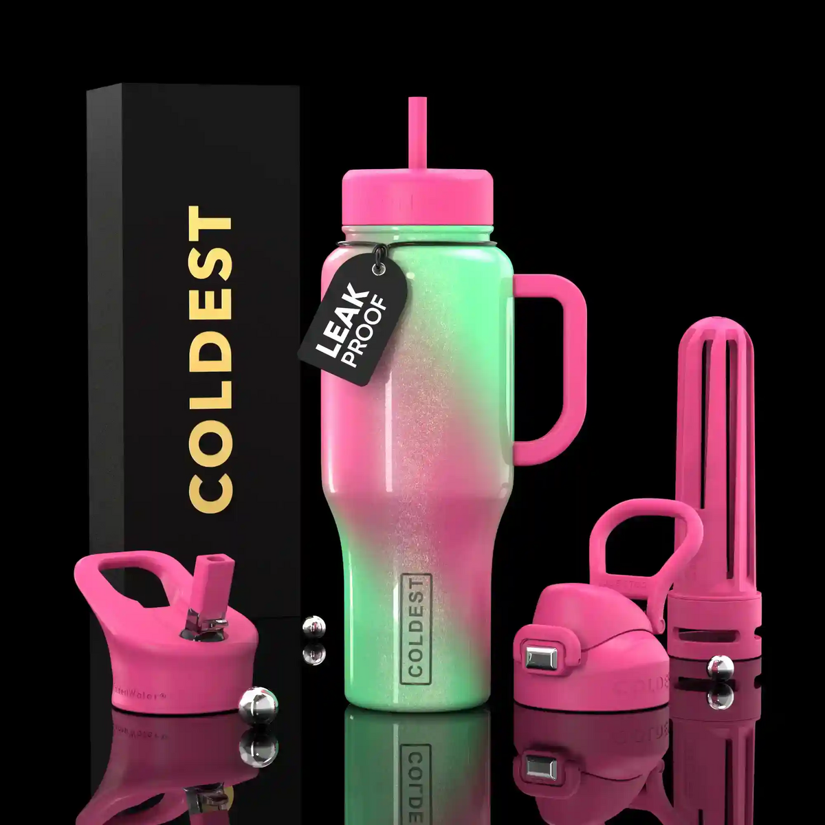 COLDEST 36 oz Limitless Ultra v8 | Insulated Water Bottle
