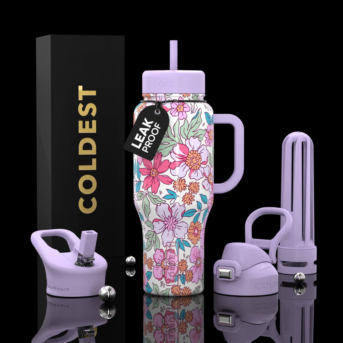 COLDEST 36 oz Limitless Ultra v8 | Insulated Water Bottle