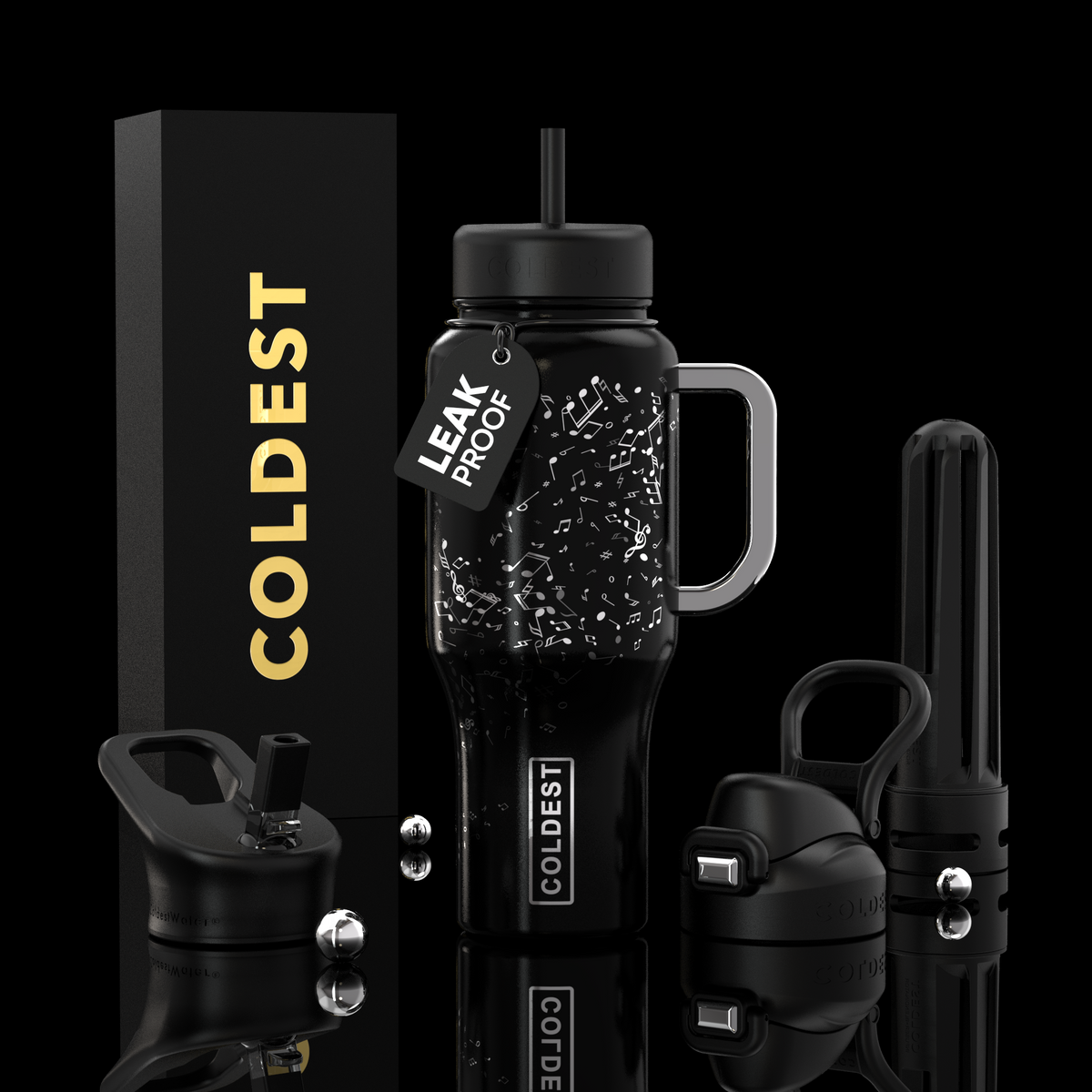 COLDEST 36 oz Limitless Ultra v8 | Insulated Water Bottle