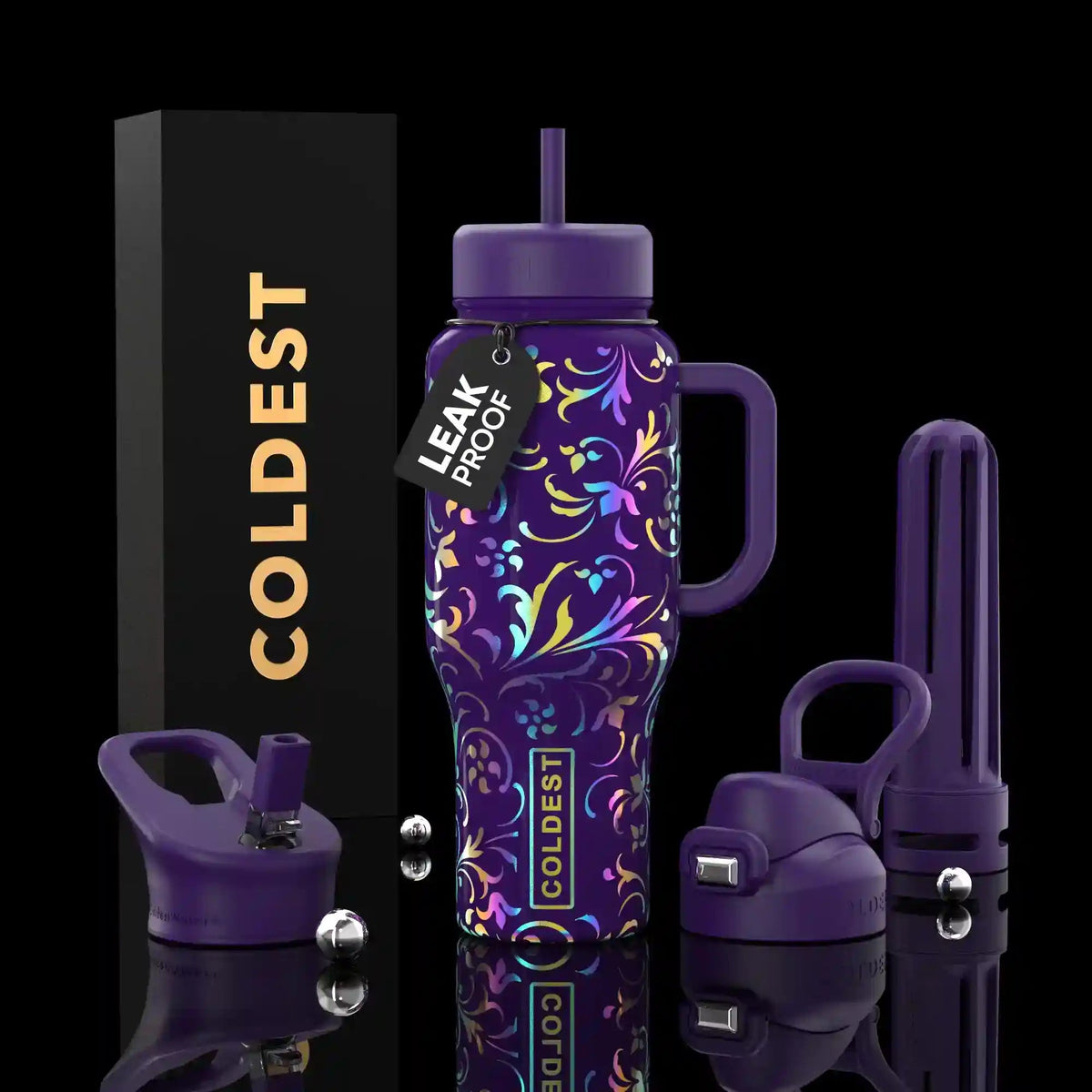 COLDEST 36 oz Limitless Ultra v8 | Insulated Water Bottle
