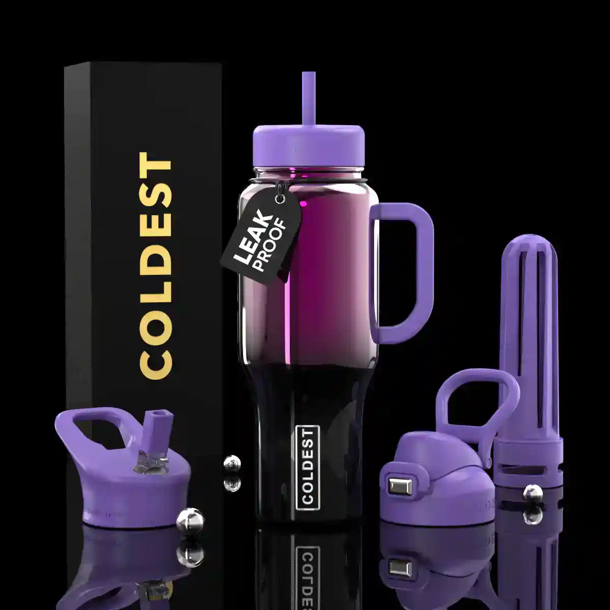 COLDEST 36 oz Limitless Ultra v8 | Insulated Water Bottle