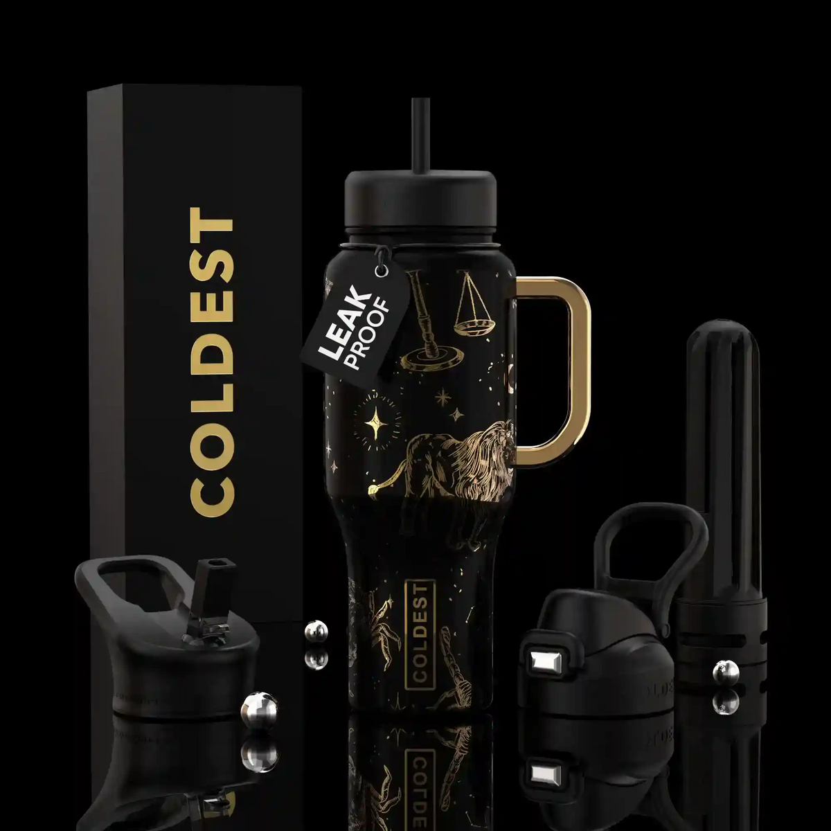 COLDEST 36 oz Limitless Ultra v8 | Insulated Water Bottle