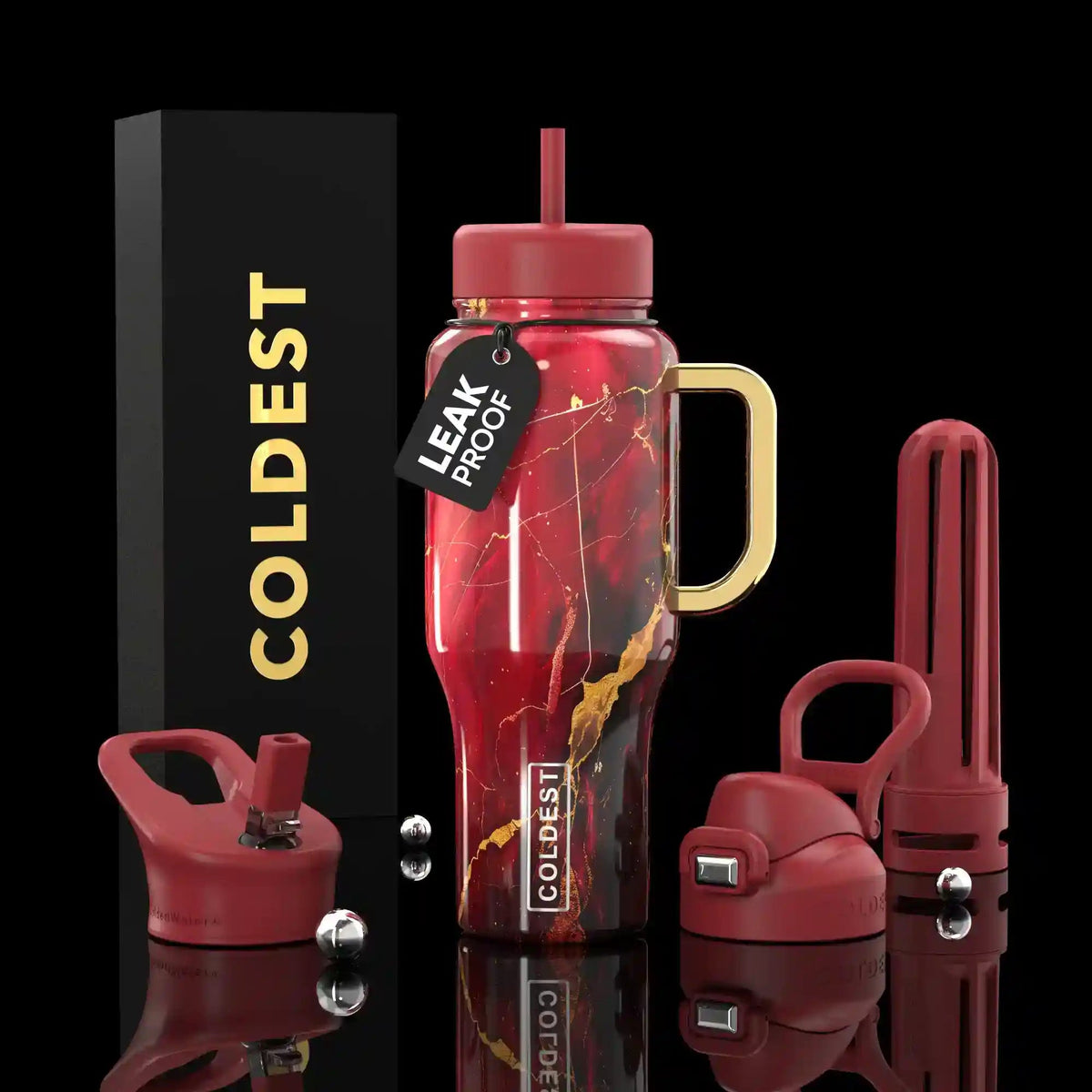 COLDEST 36 oz Limitless Ultra v8 | Insulated Water Bottle