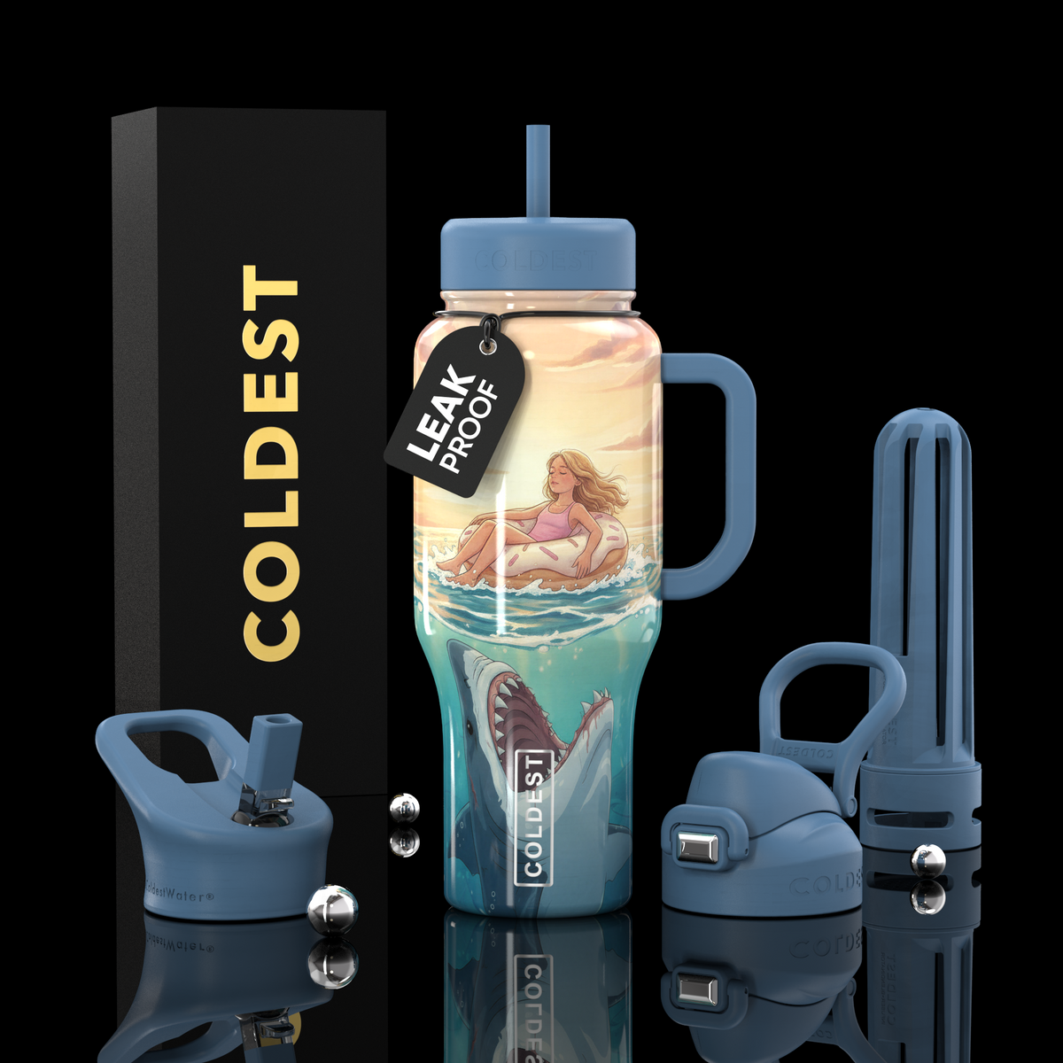 COLDEST 36 oz Limitless Ultra v8 | Insulated Water Bottle