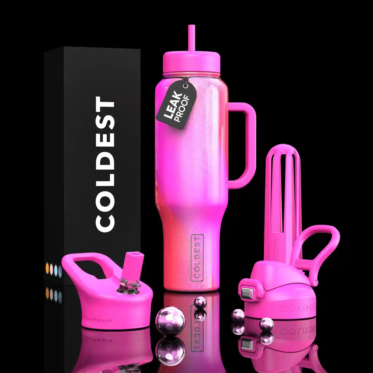 COLDEST 46 oz Limitless Ultra v8 | Insulated Water Bottle