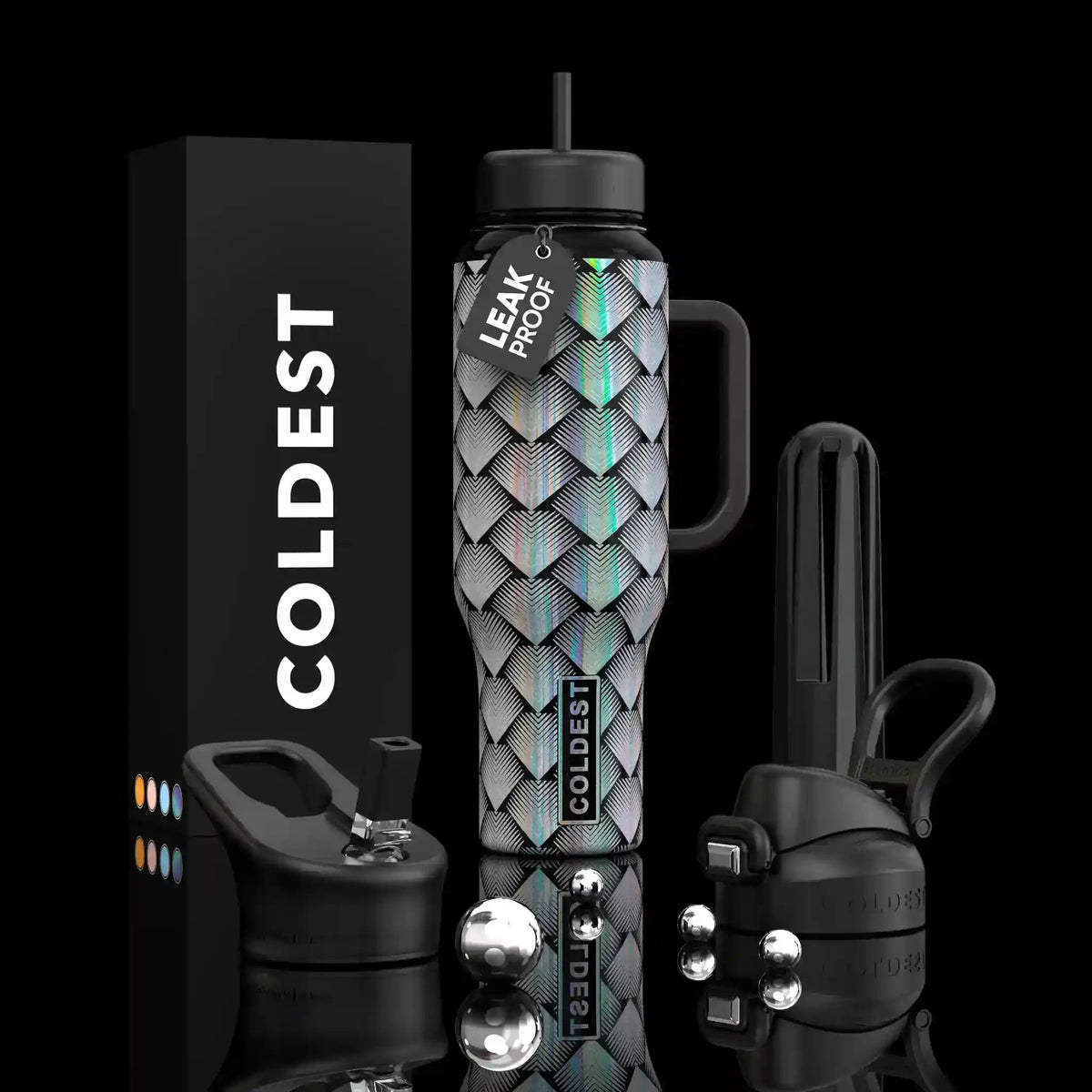 COLDEST 46 oz Limitless Ultra v8 | Insulated Water Bottle