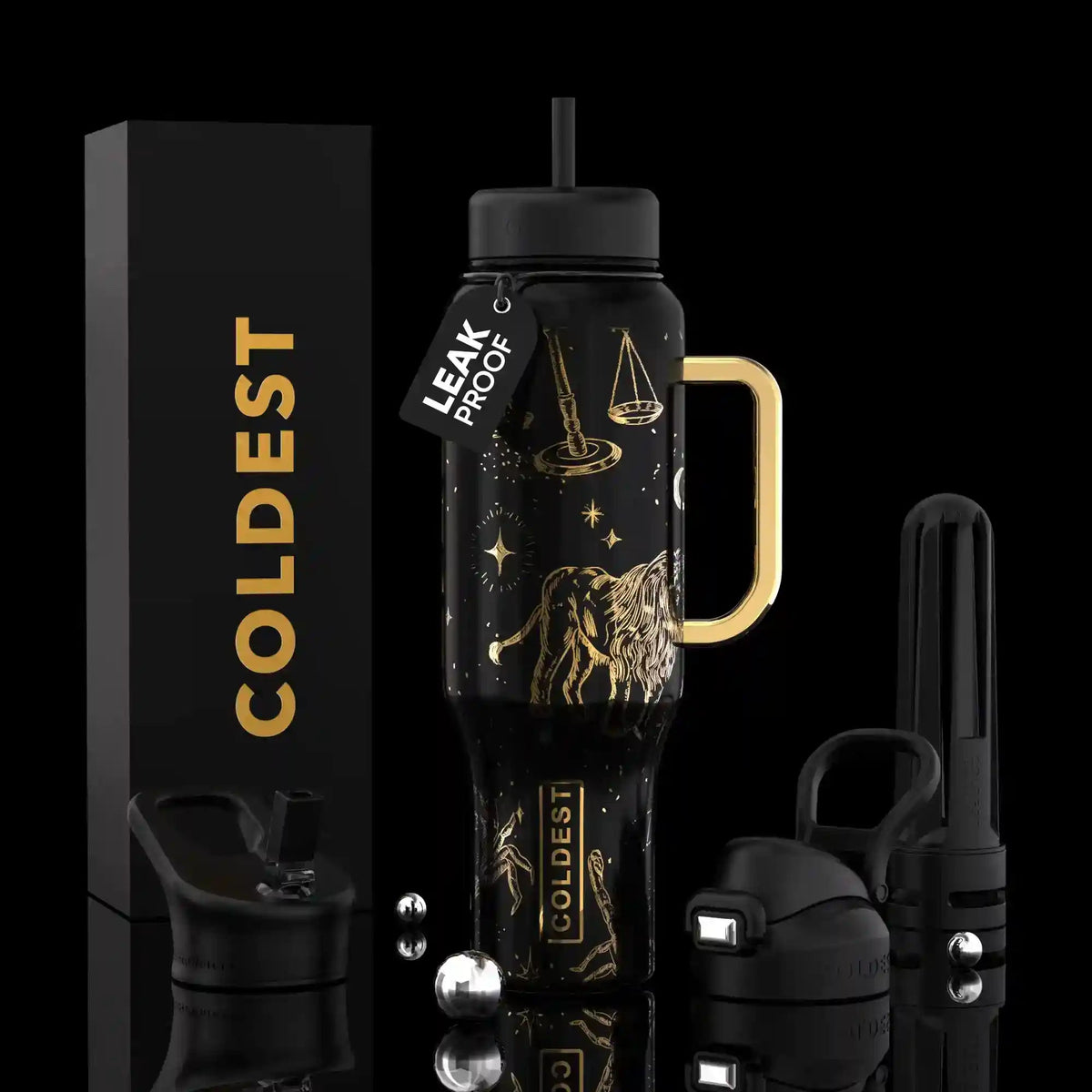 COLDEST 46 oz Limitless Ultra v8 | Insulated Water Bottle
