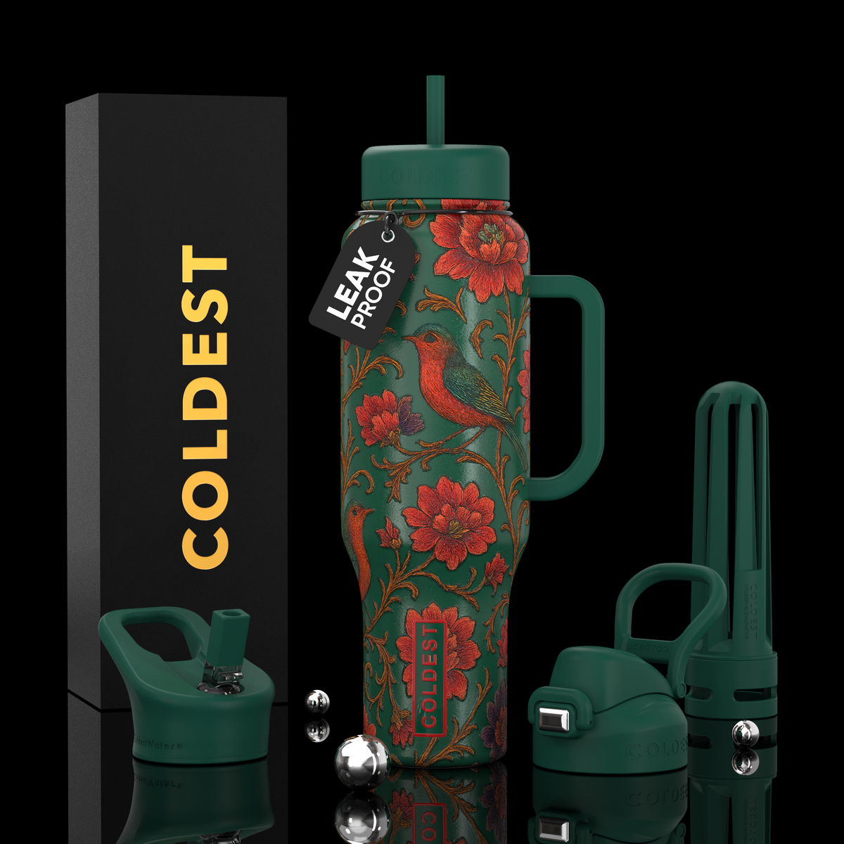 COLDEST 46 oz Limitless Ultra v8 | Insulated Water Bottle