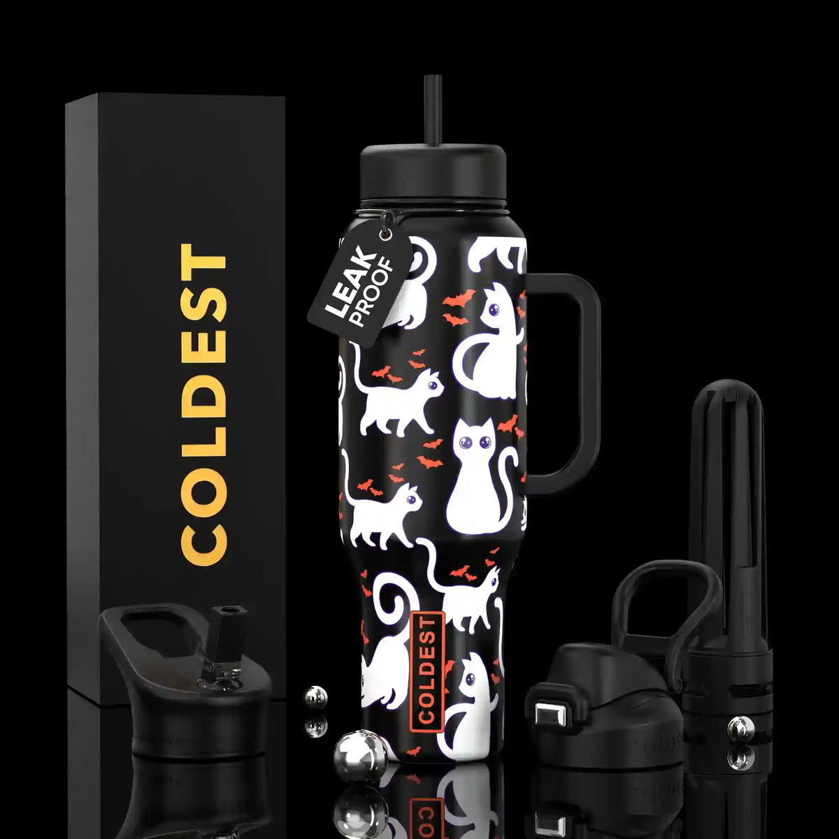 COLDEST 46 oz Limitless Ultra v8 | Insulated Water Bottle