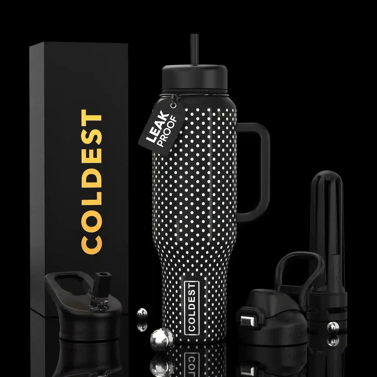 COLDEST 46 oz Limitless Ultra v8 | Insulated Water Bottle