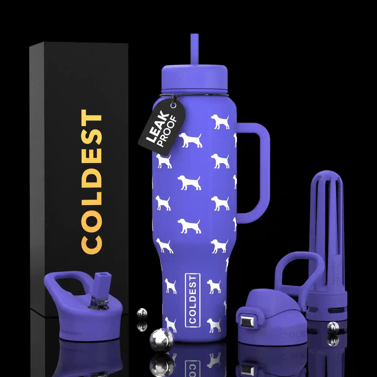 COLDEST 46 oz Limitless Ultra v8 | Insulated Water Bottle