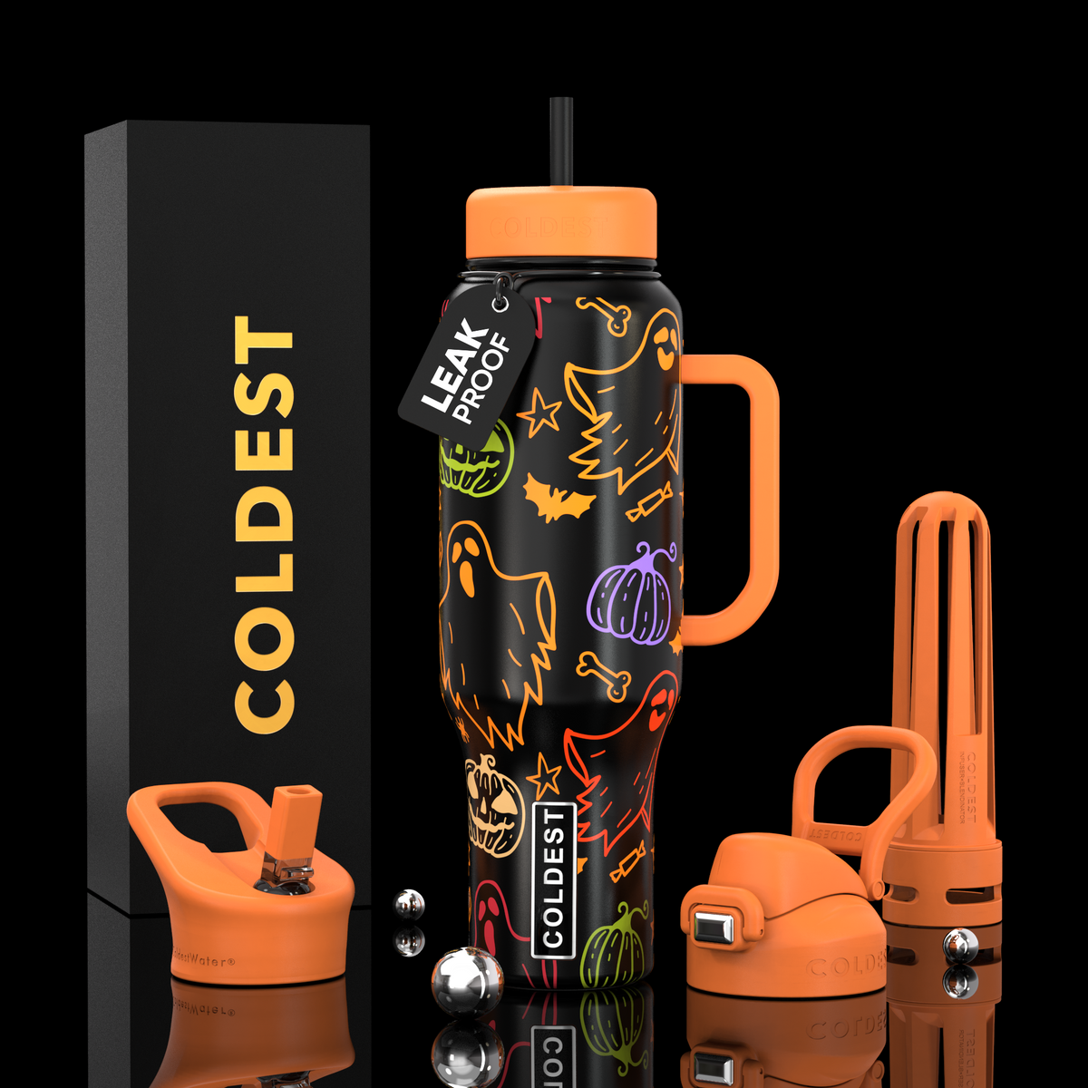 COLDEST 46 oz Limitless Ultra v8 | Insulated Water Bottle