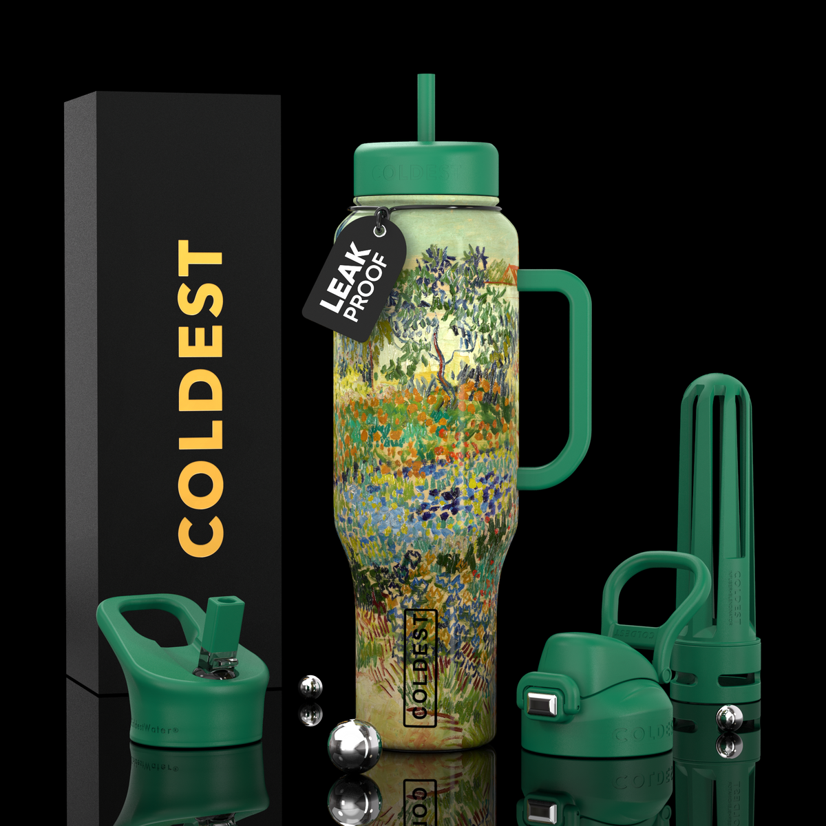 COLDEST 46 oz Limitless Ultra v8 | Insulated Water Bottle