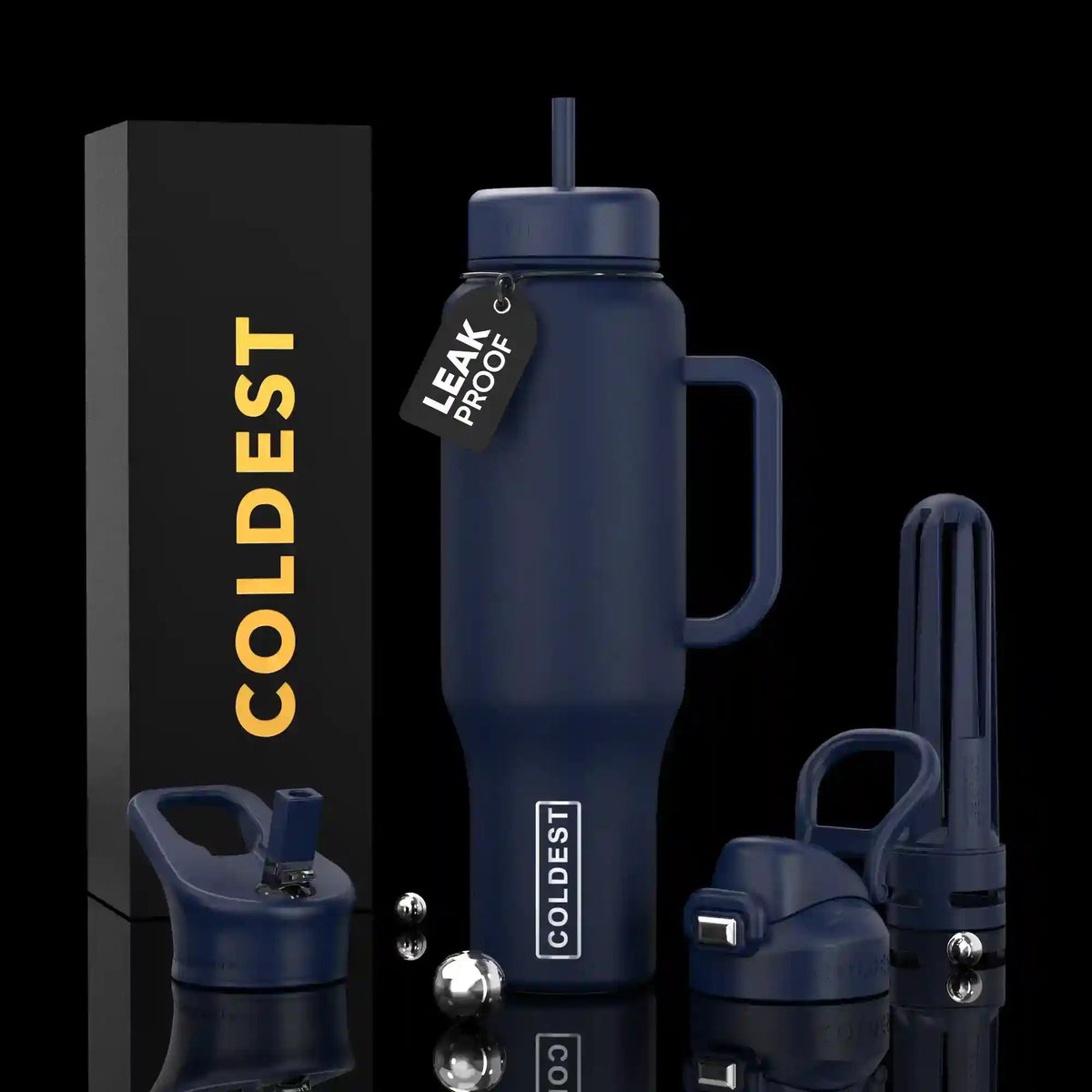 COLDEST 46 oz Limitless Ultra v8 | Insulated Water Bottle