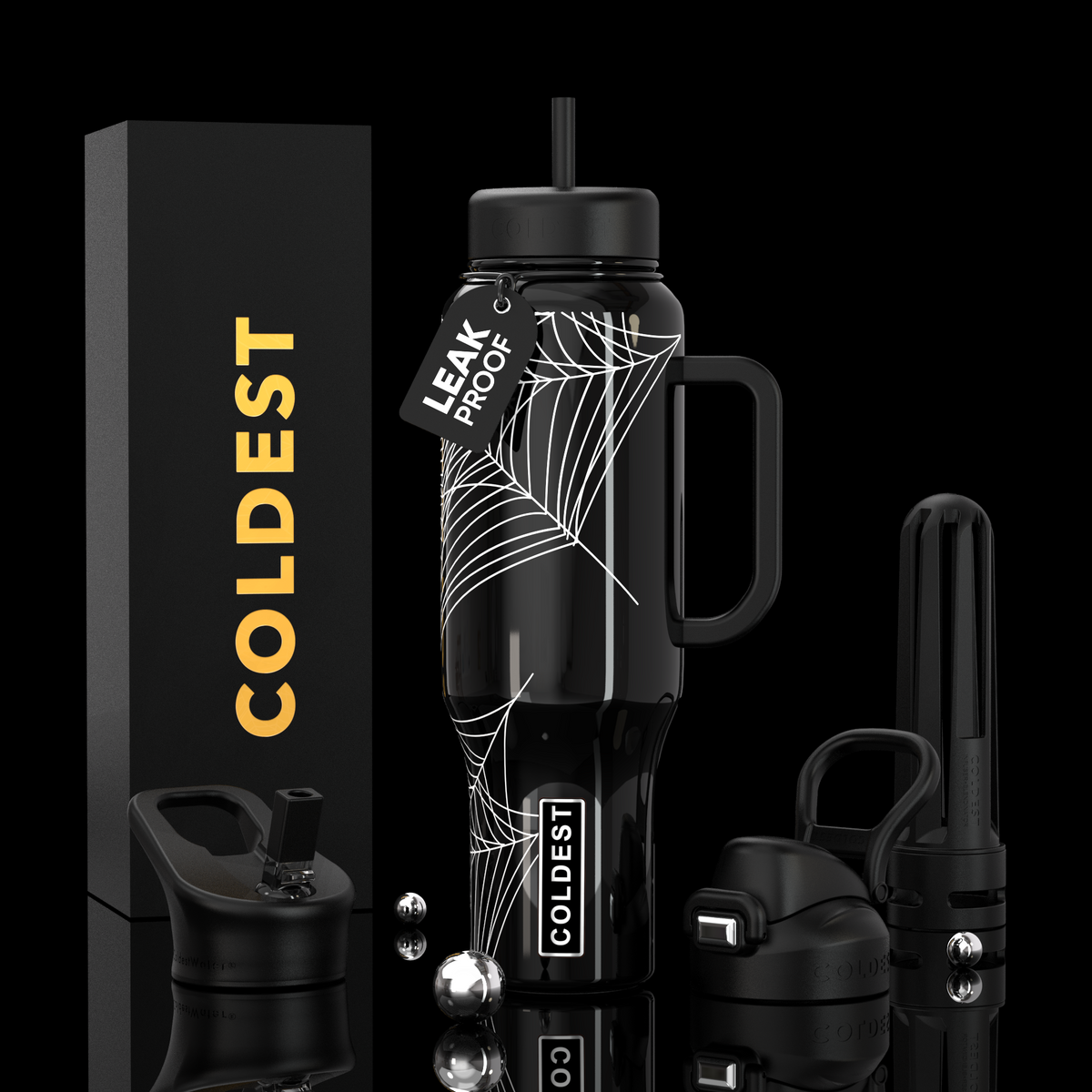 COLDEST 46 oz Limitless Ultra v8 | Insulated Water Bottle