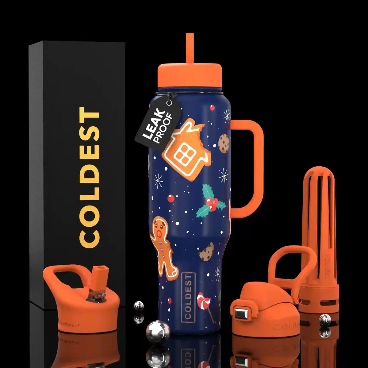 COLDEST 46 oz Limitless Ultra v8 | Insulated Water Bottle