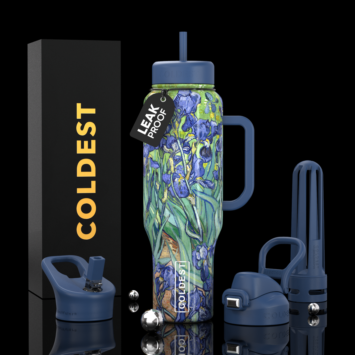 COLDEST 46 oz Limitless Ultra v8 | Insulated Water Bottle