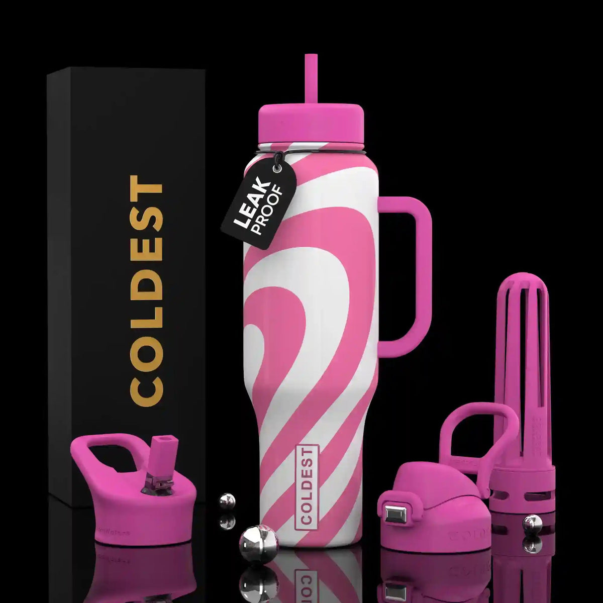 COLDEST 46 oz Limitless Ultra v8 | Insulated Water Bottle