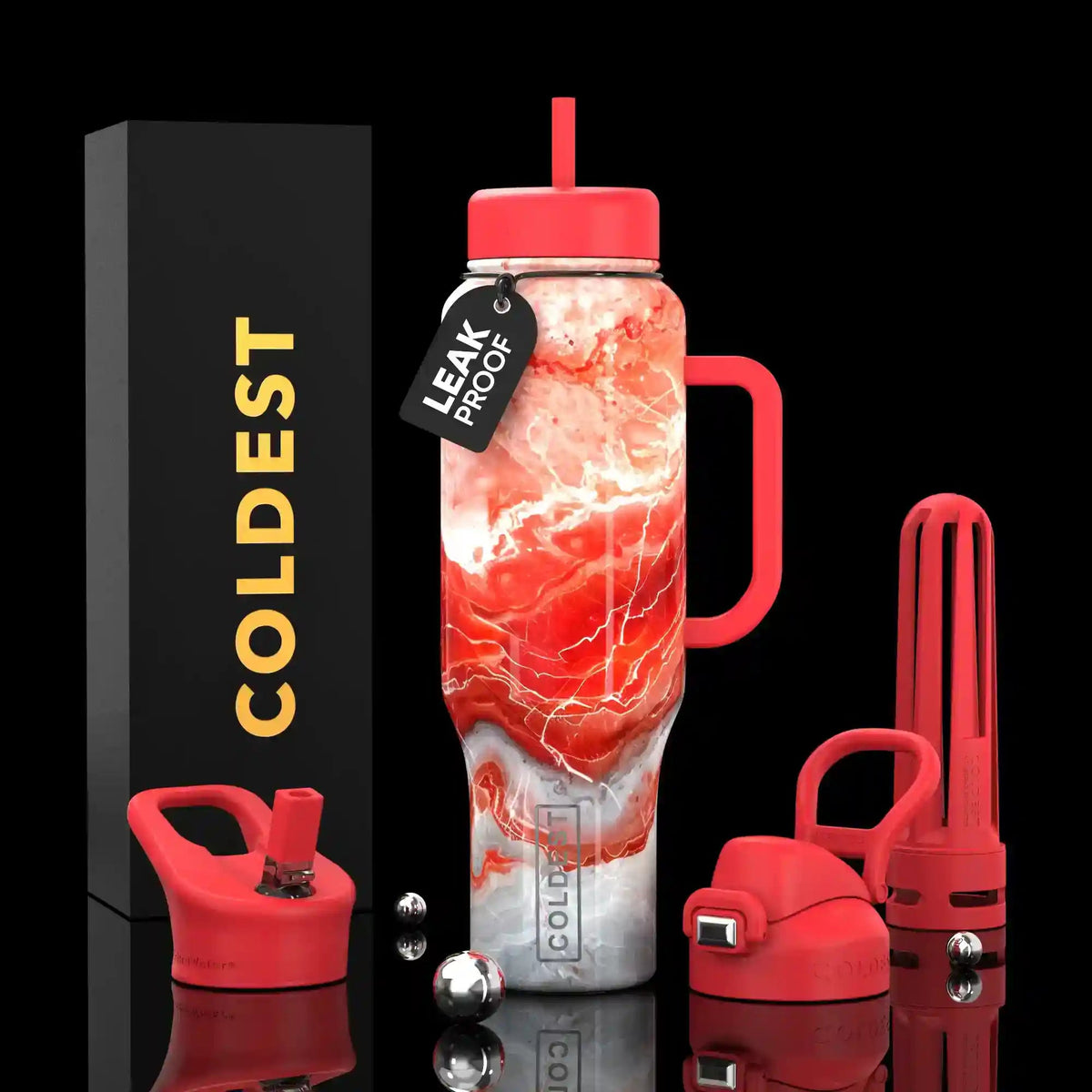 COLDEST 46 oz Limitless Ultra v8 | Insulated Water Bottle