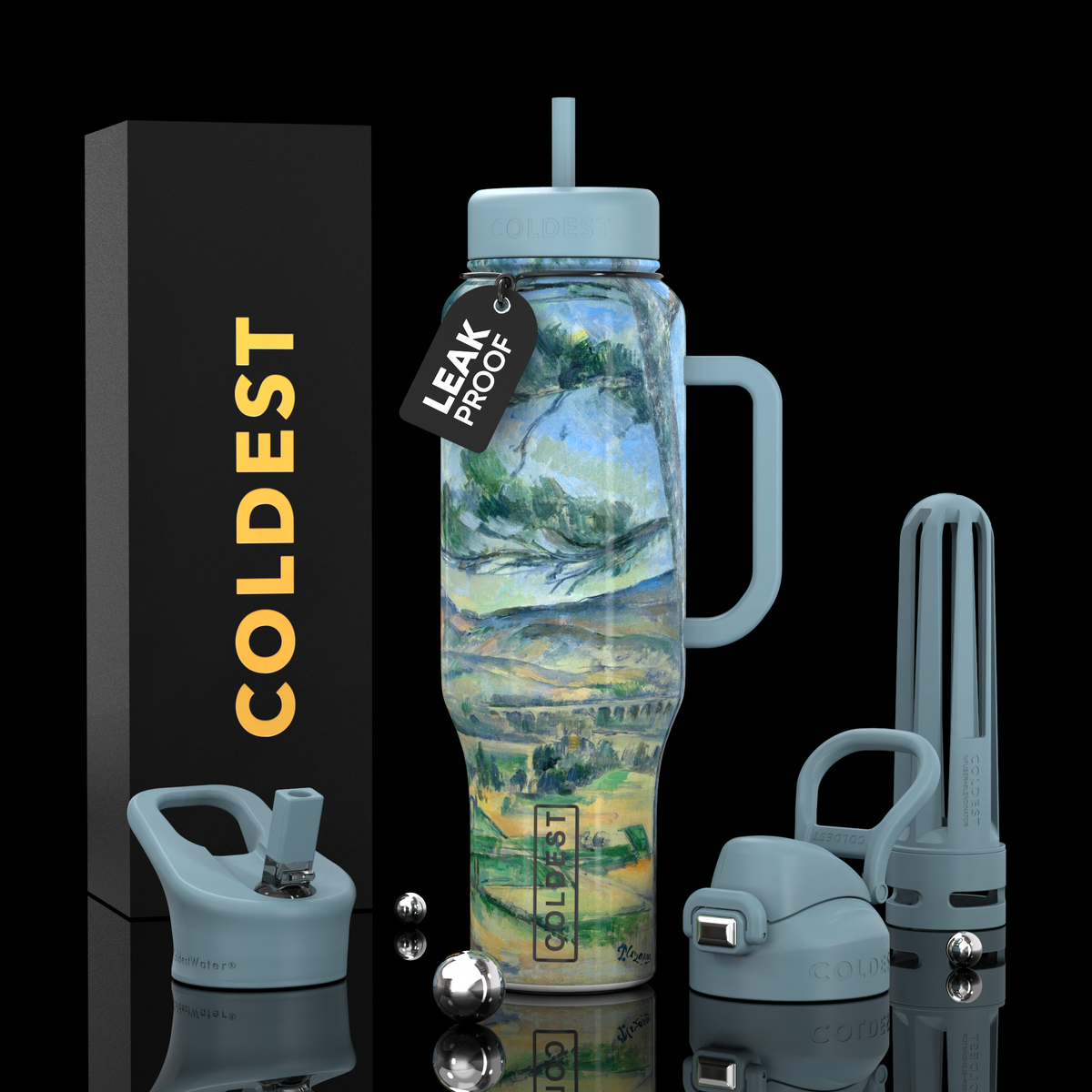 COLDEST 46 oz Limitless Ultra v8 | Insulated Water Bottle