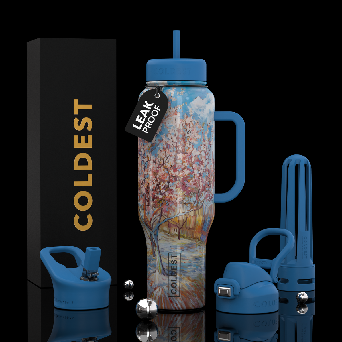 COLDEST 46 oz Limitless Ultra v8 | Insulated Water Bottle