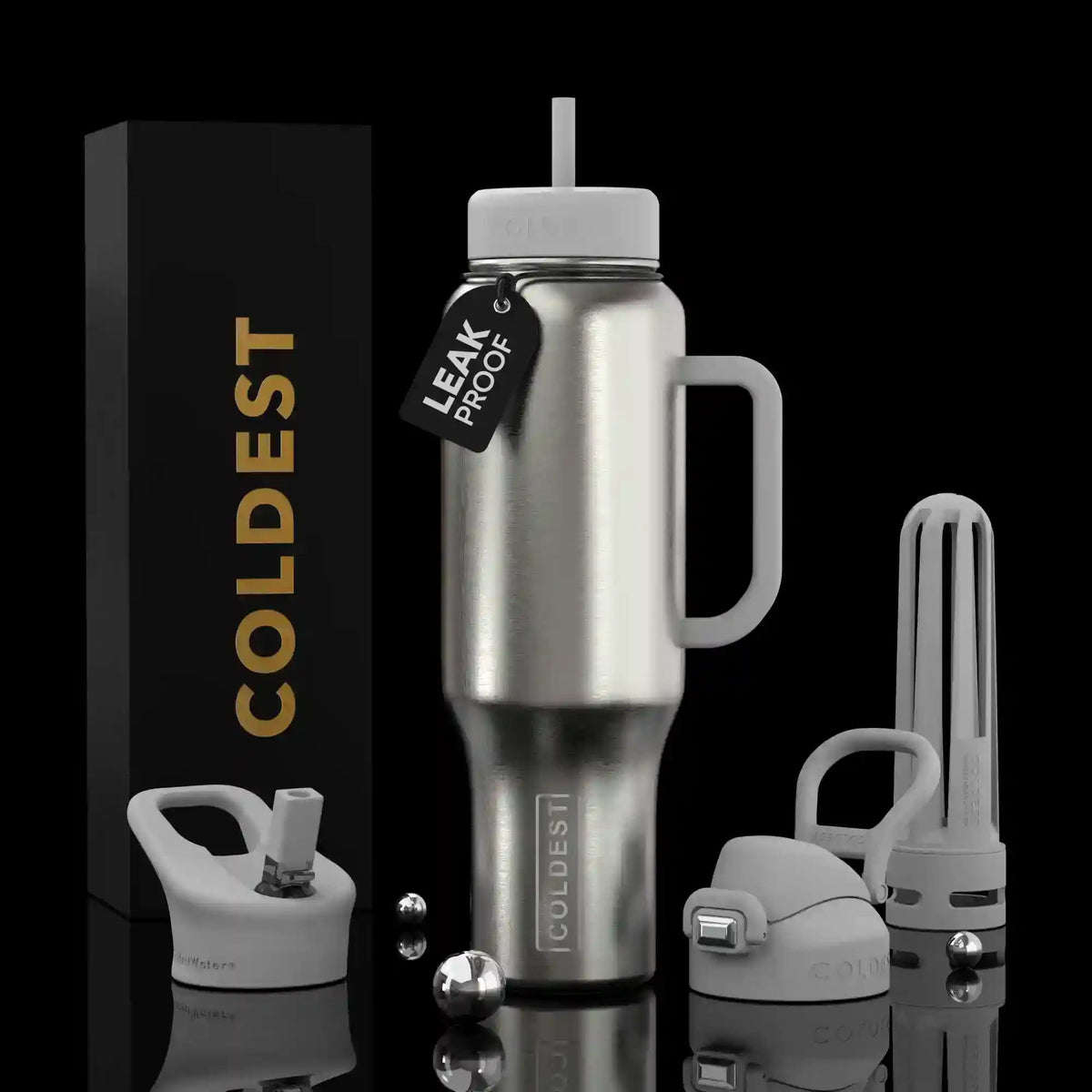 COLDEST 46 oz Limitless Ultra v8 | Insulated Water Bottle