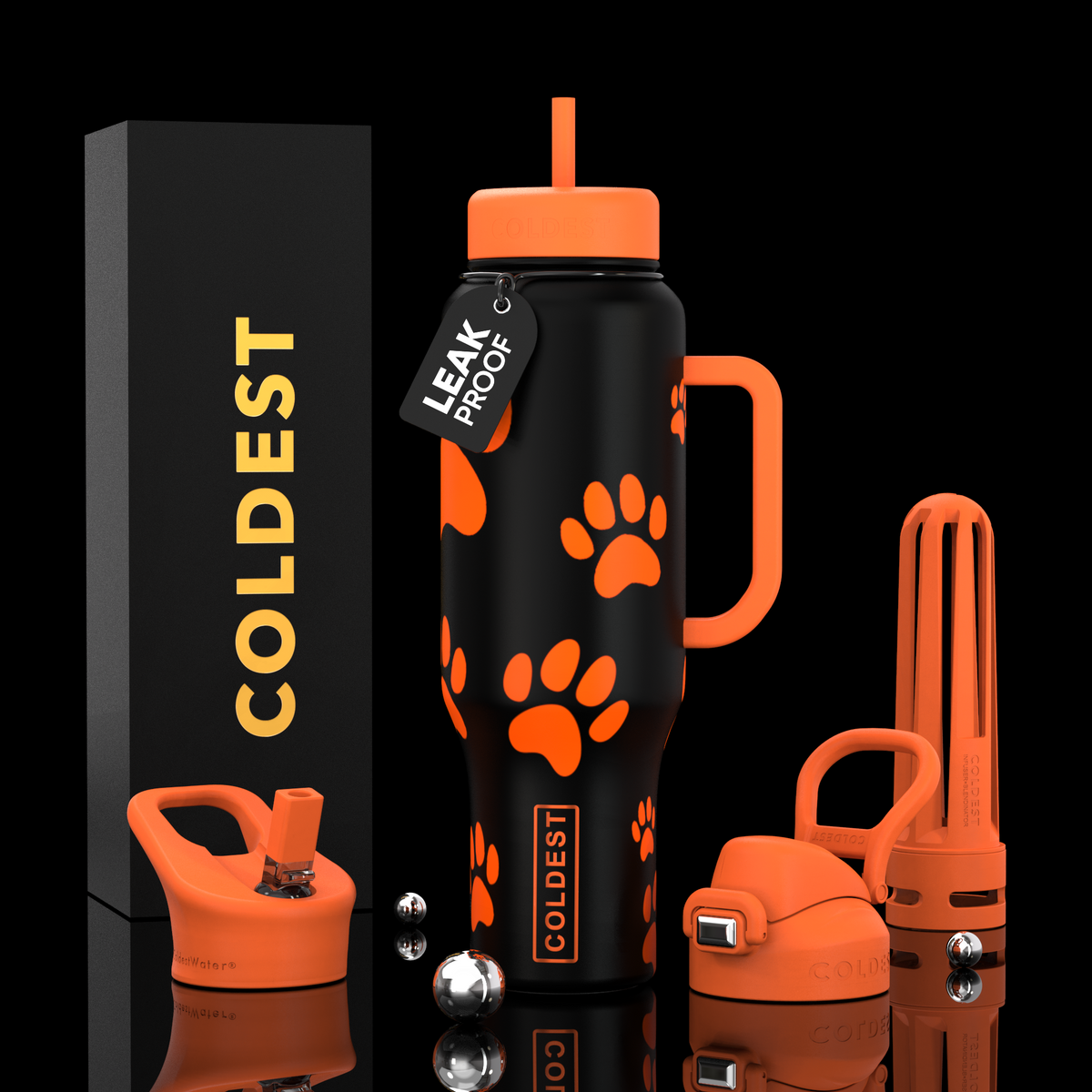 COLDEST 46 oz Limitless Ultra v8 | Insulated Water Bottle