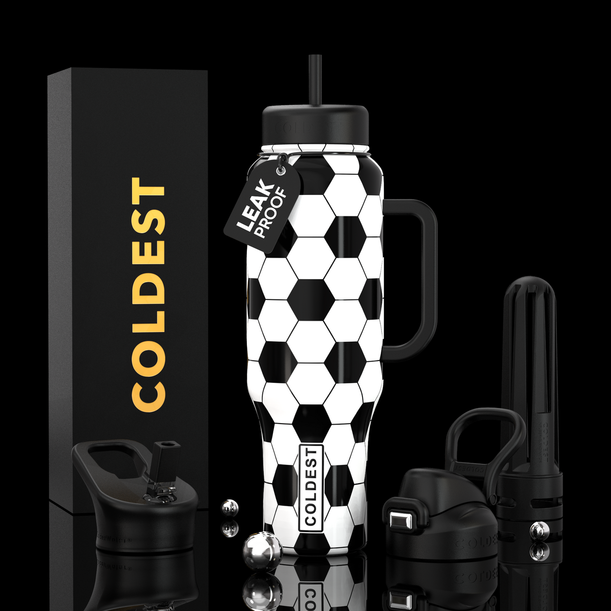 COLDEST 46 oz Limitless Ultra v8 | Insulated Water Bottle
