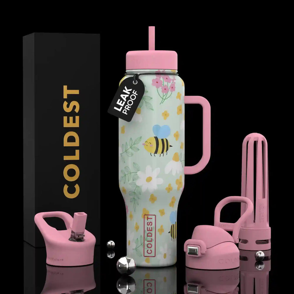 COLDEST 46 oz Limitless Ultra v8 | Insulated Water Bottle
