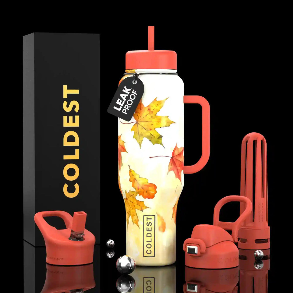 COLDEST 46 oz Limitless Ultra v8 | Insulated Water Bottle