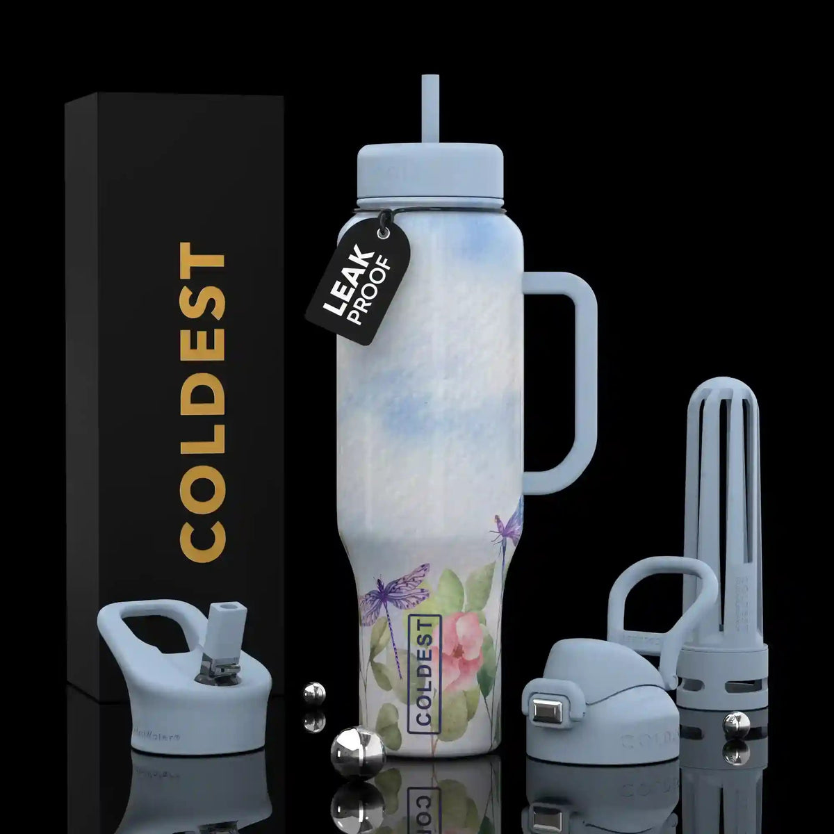 COLDEST 46 oz Limitless Ultra v8 | Insulated Water Bottle