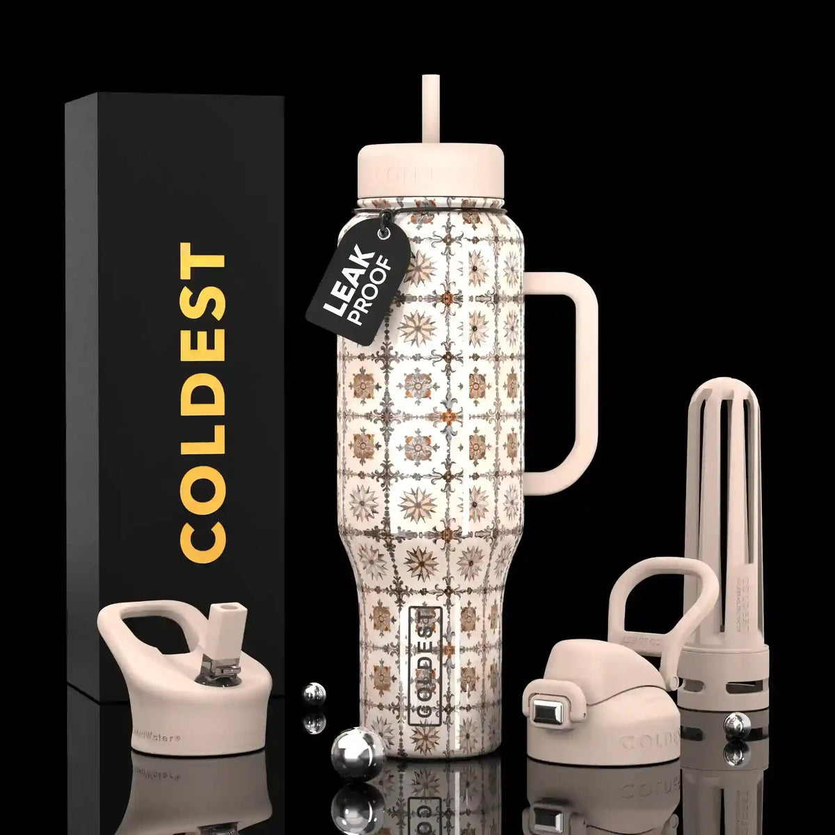 COLDEST 46 oz Limitless Ultra v8 | Insulated Water Bottle