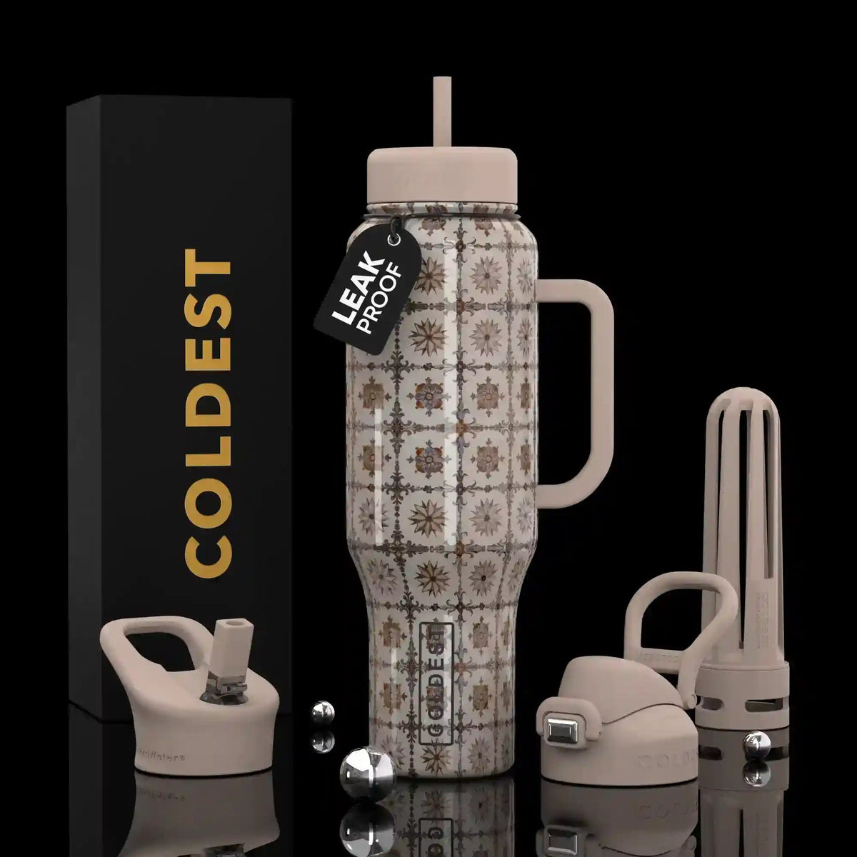 COLDEST 46 oz Limitless Ultra v8 | Insulated Water Bottle