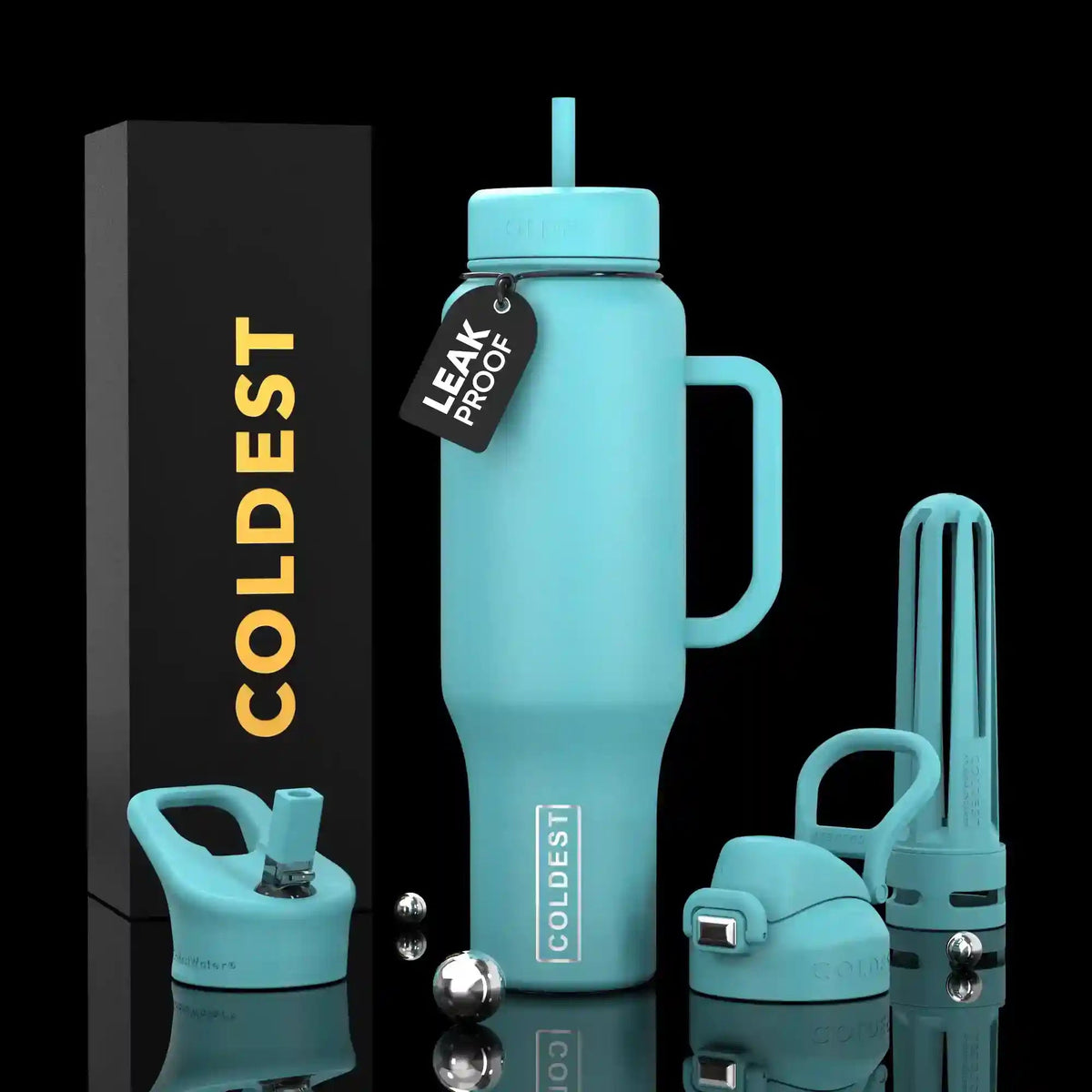 COLDEST 46 oz Limitless Ultra v8 | Insulated Water Bottle