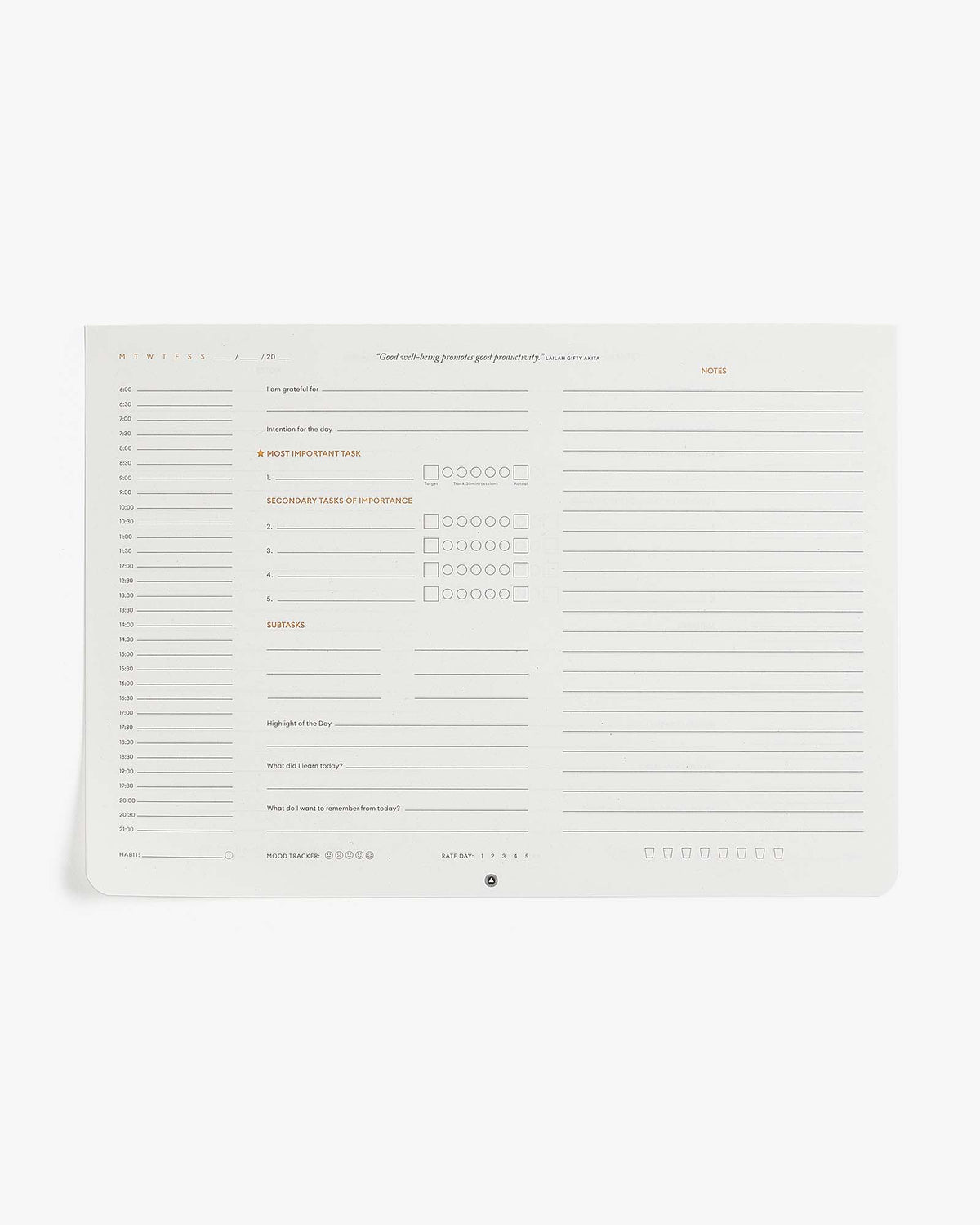 Clear plastic sheet with printed text and checkboxes on a white background
