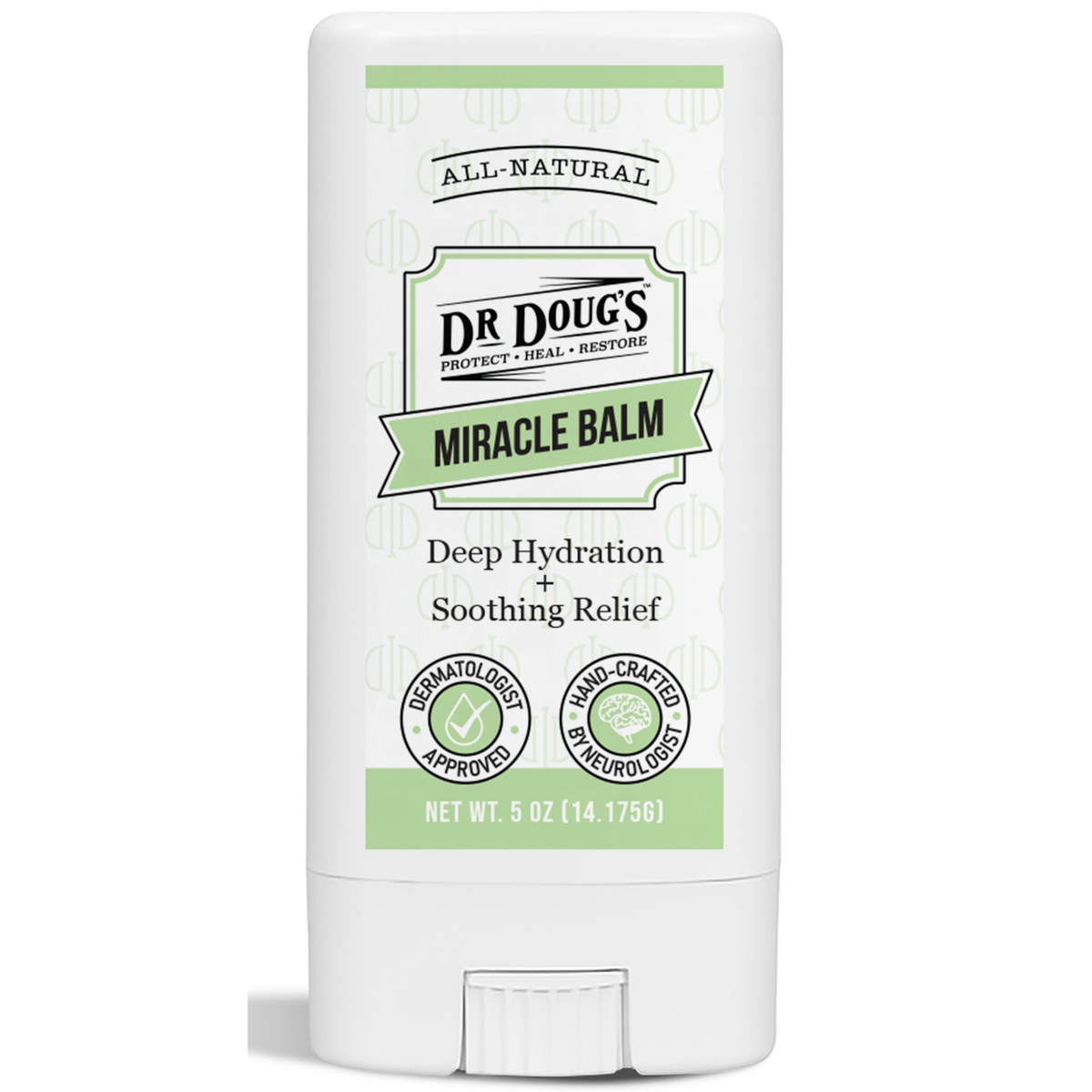 Dr Doug's Miracle Balm on a white background